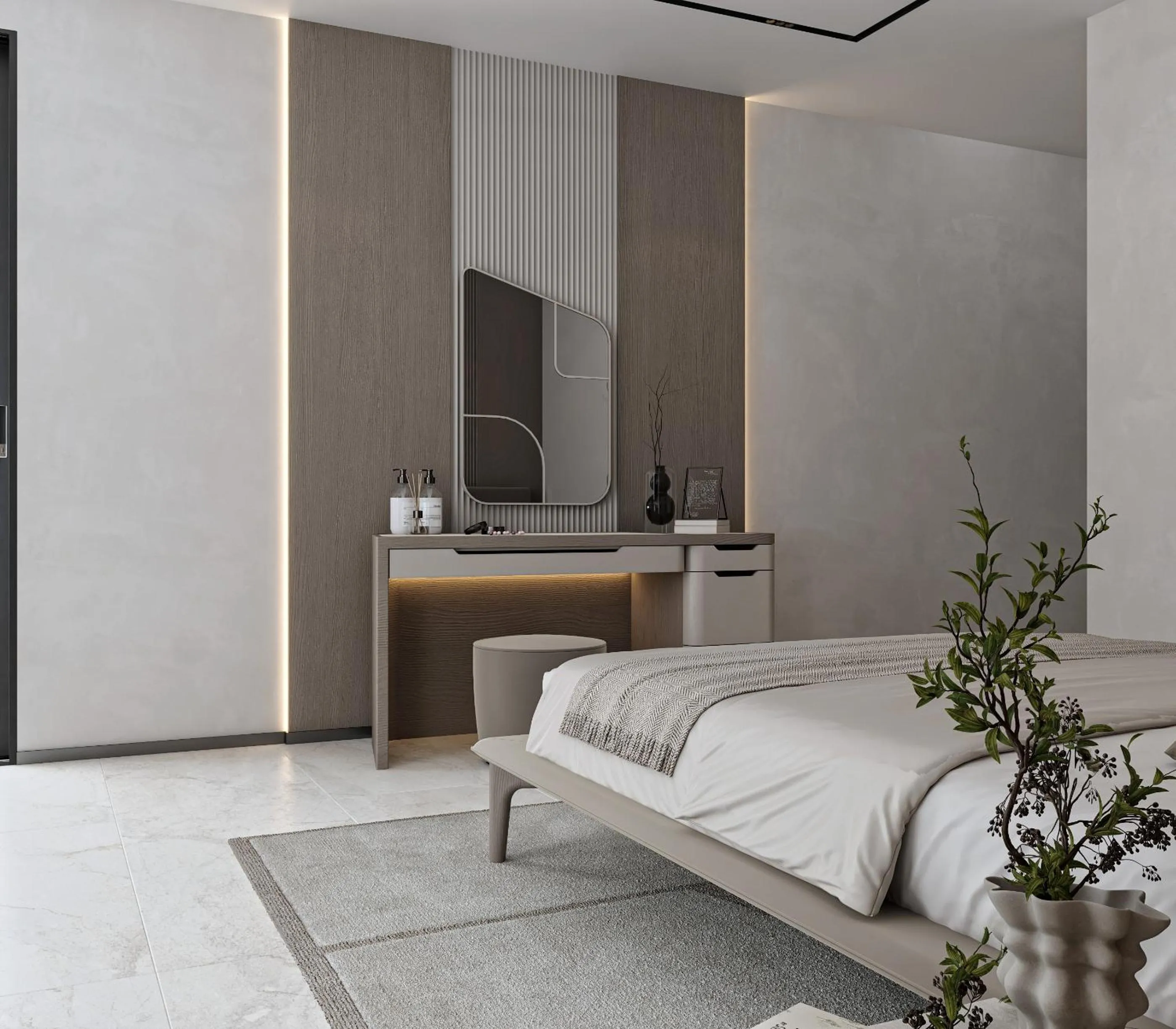 Bed in Amara Luxury Resort & Villas