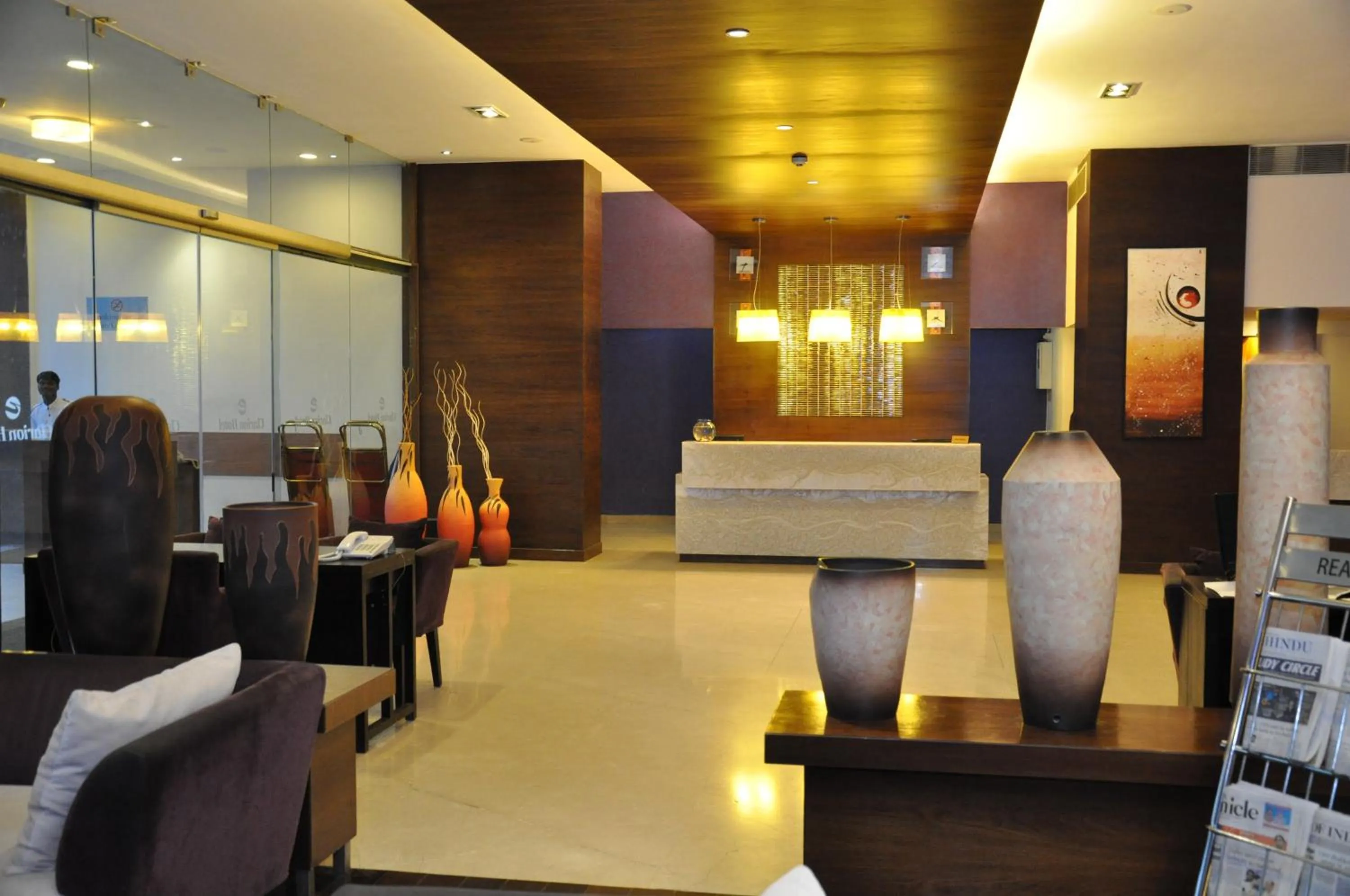 Lobby or reception in Gokulam Park Coimbatore