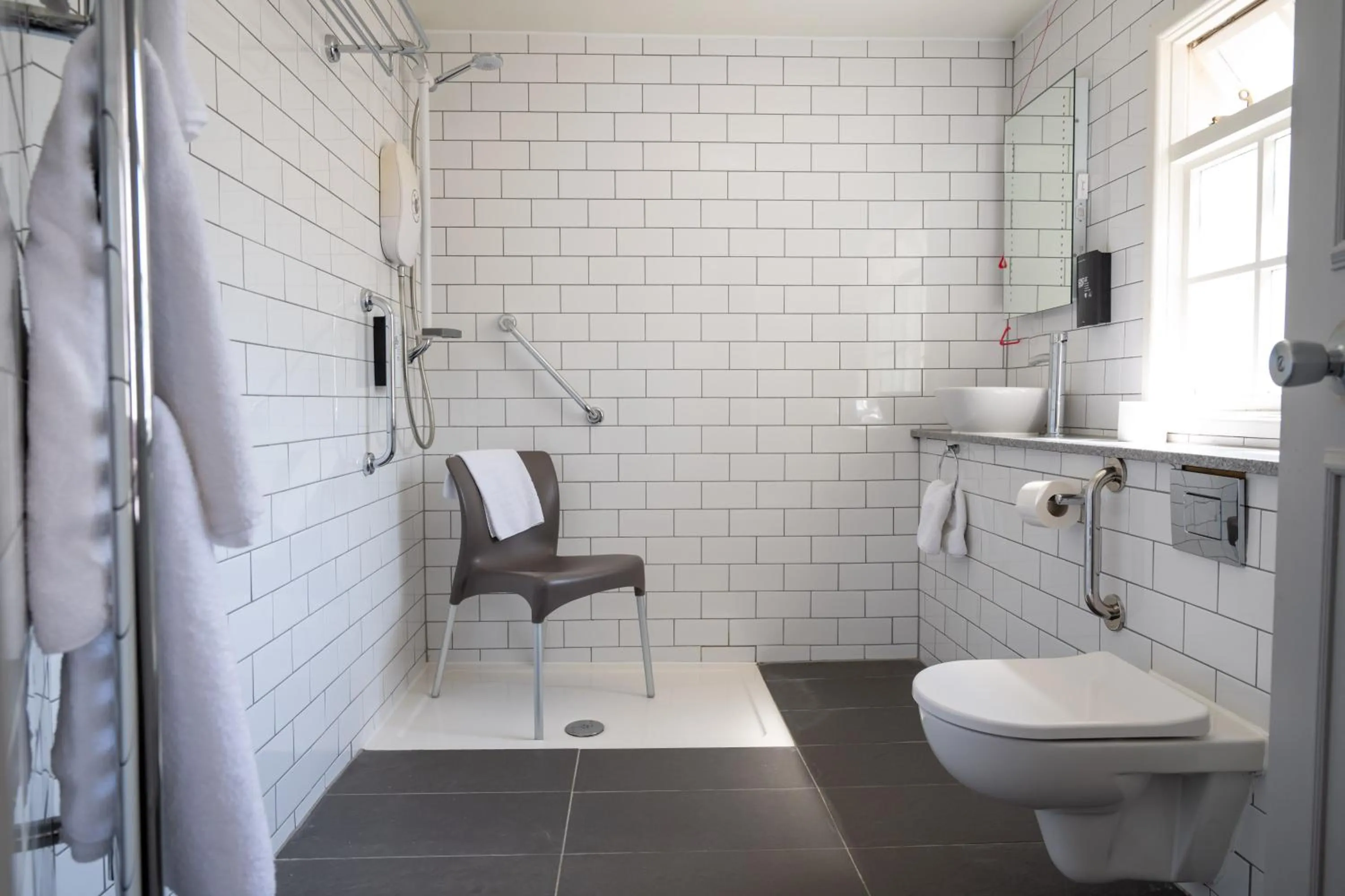 Bathroom in Hawkstone Park