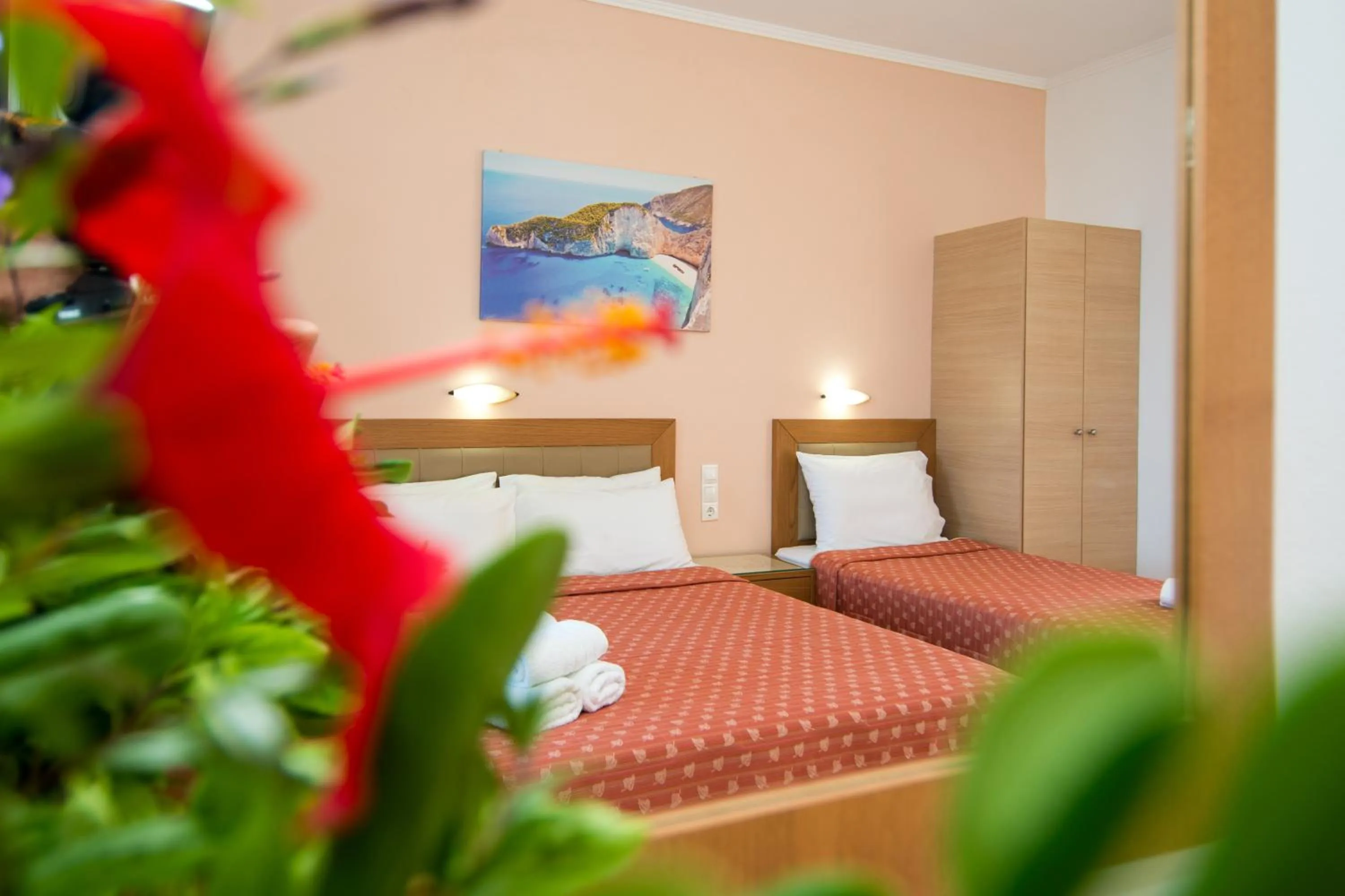 Bed in Villa Levante