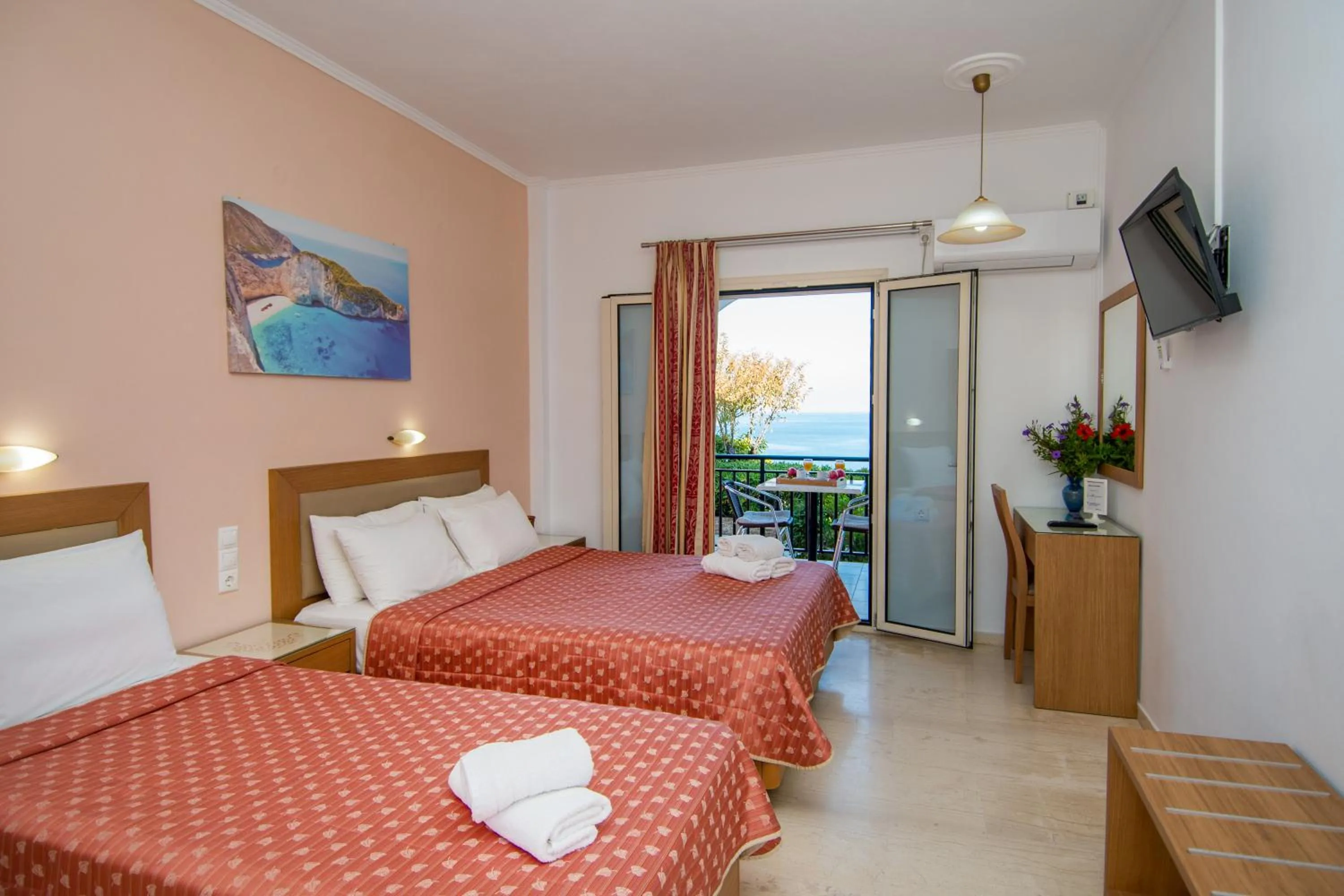 Bed in Villa Levante