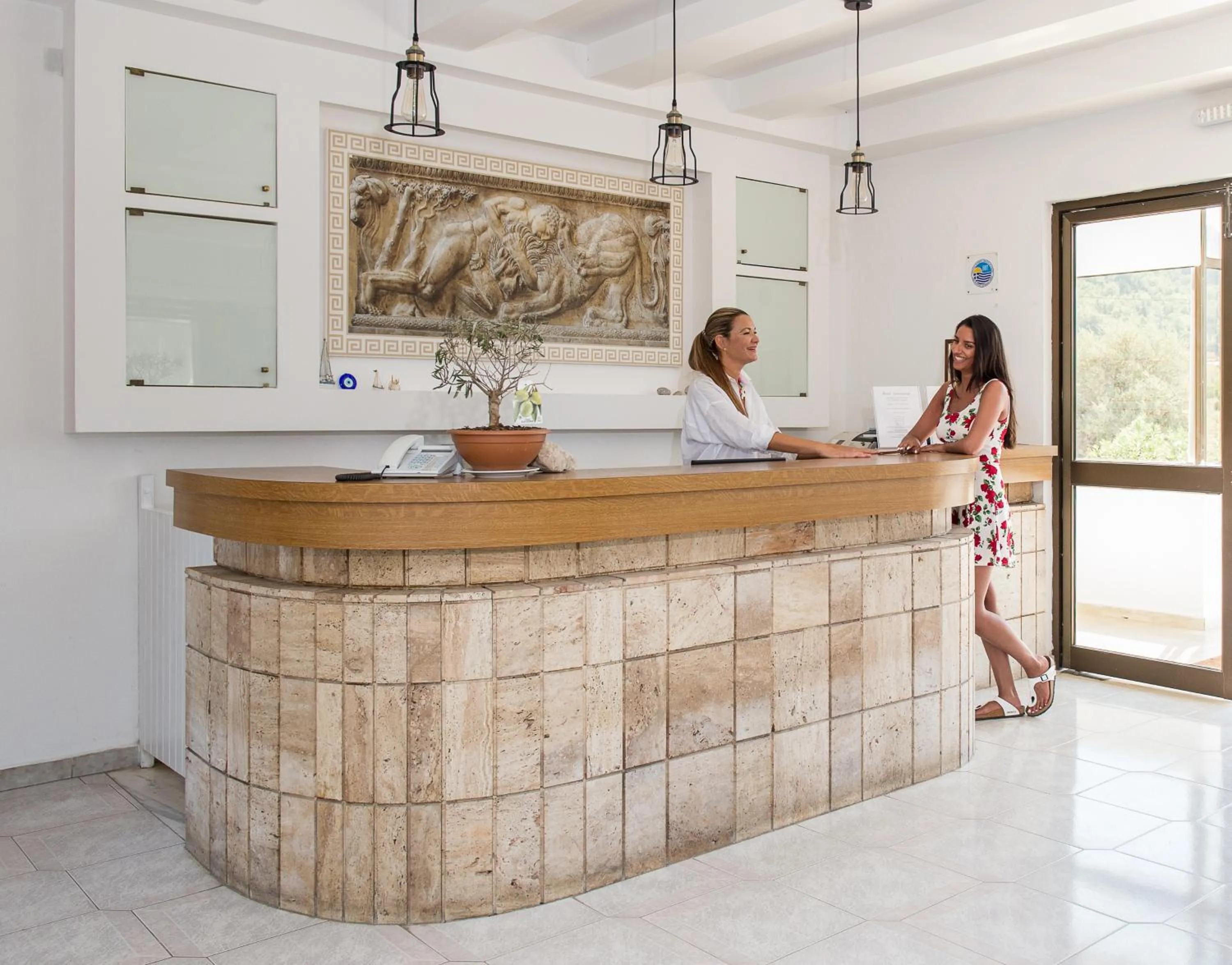 Lobby or reception in Hercules Plus Faliraki