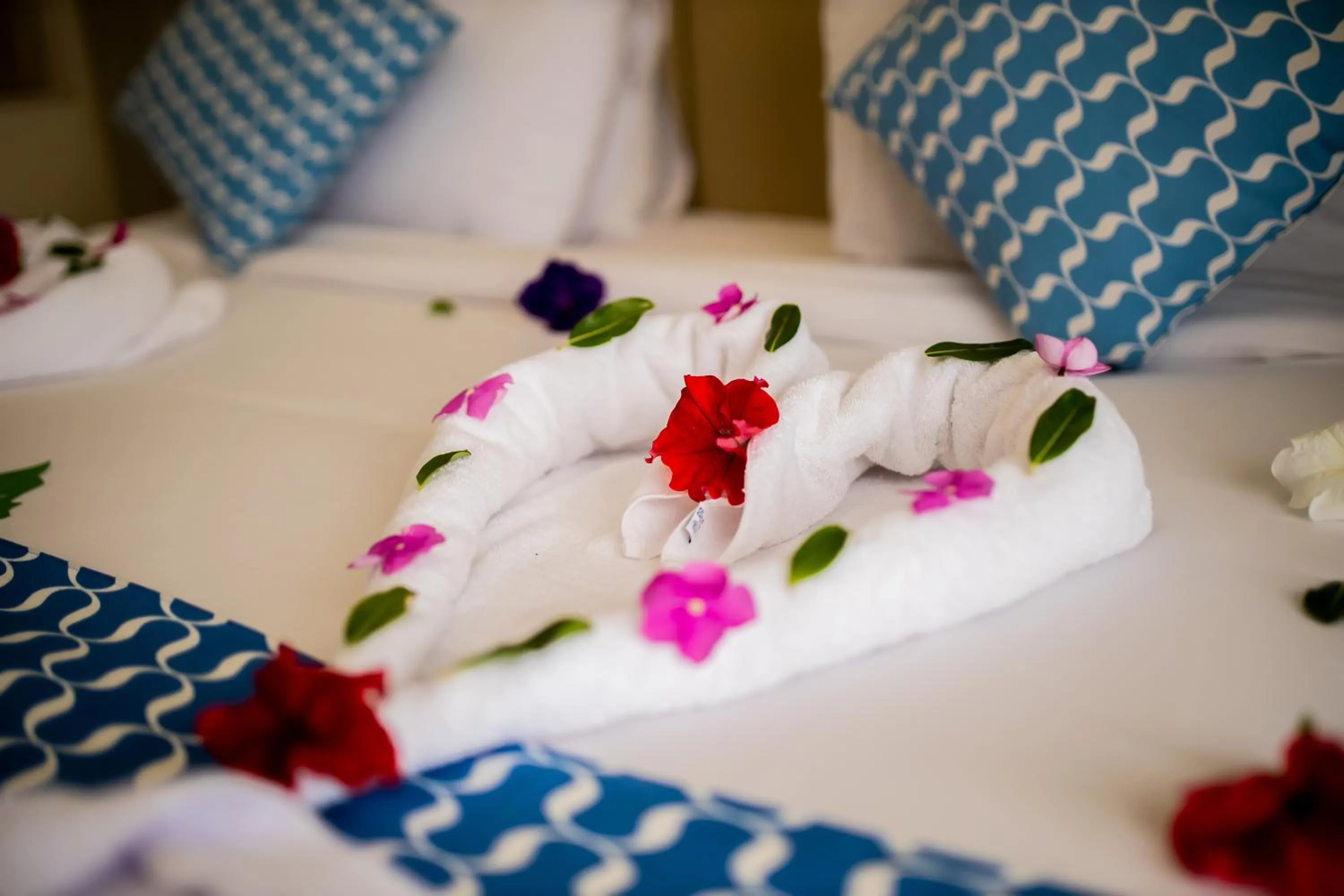 Bed in Bellagio Beach Resort & Spa