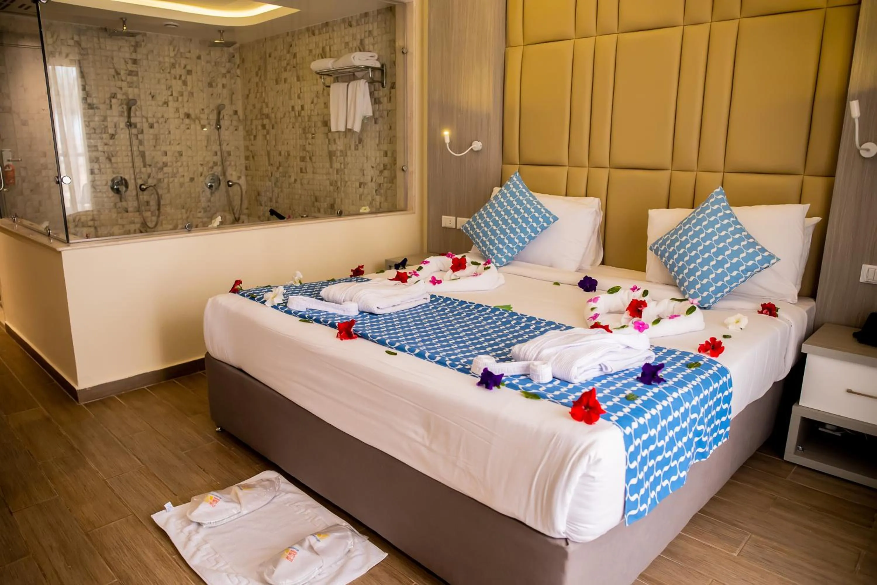 Bed in Bellagio Beach Resort & Spa