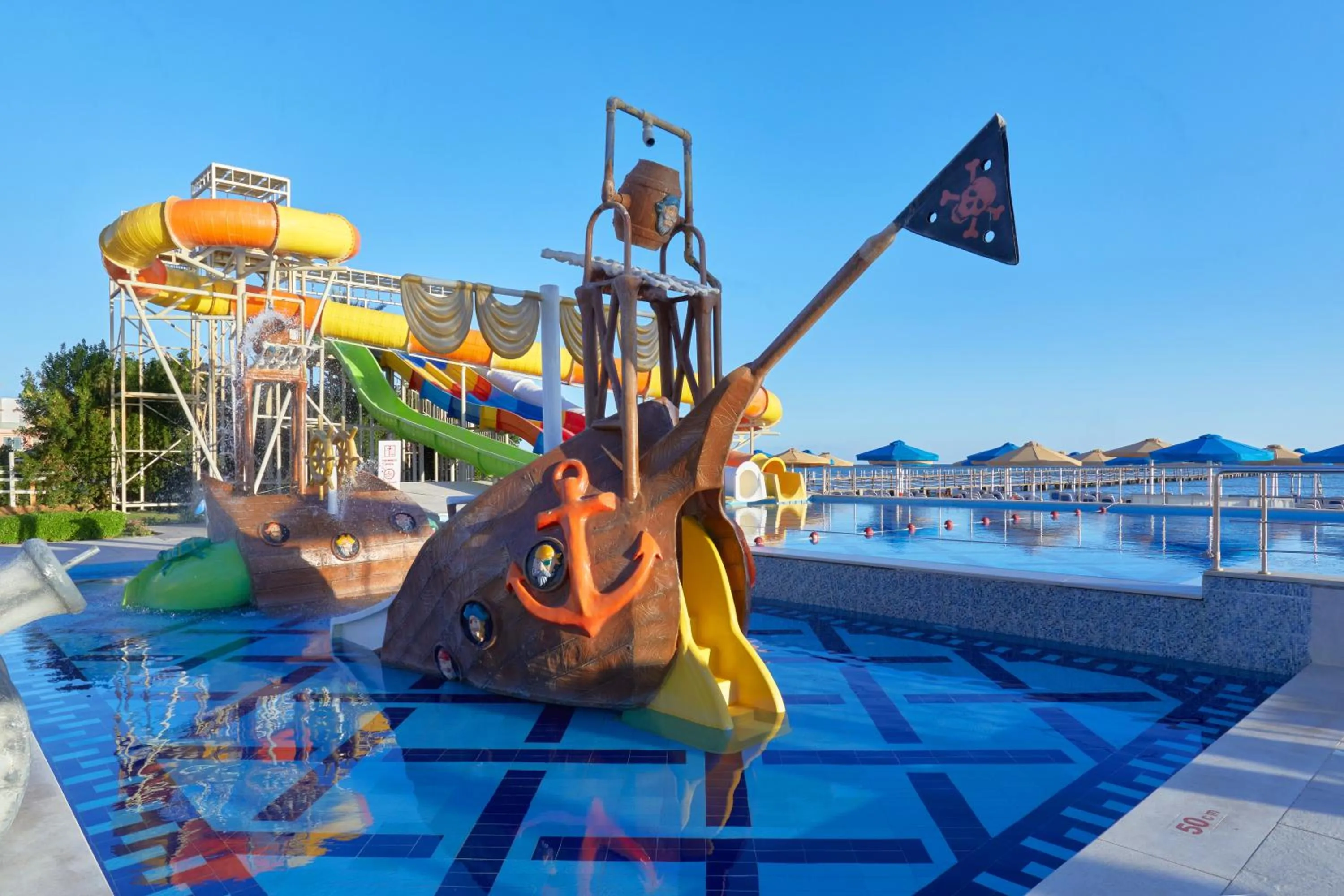 Aqua park in Bellagio Beach Resort & Spa