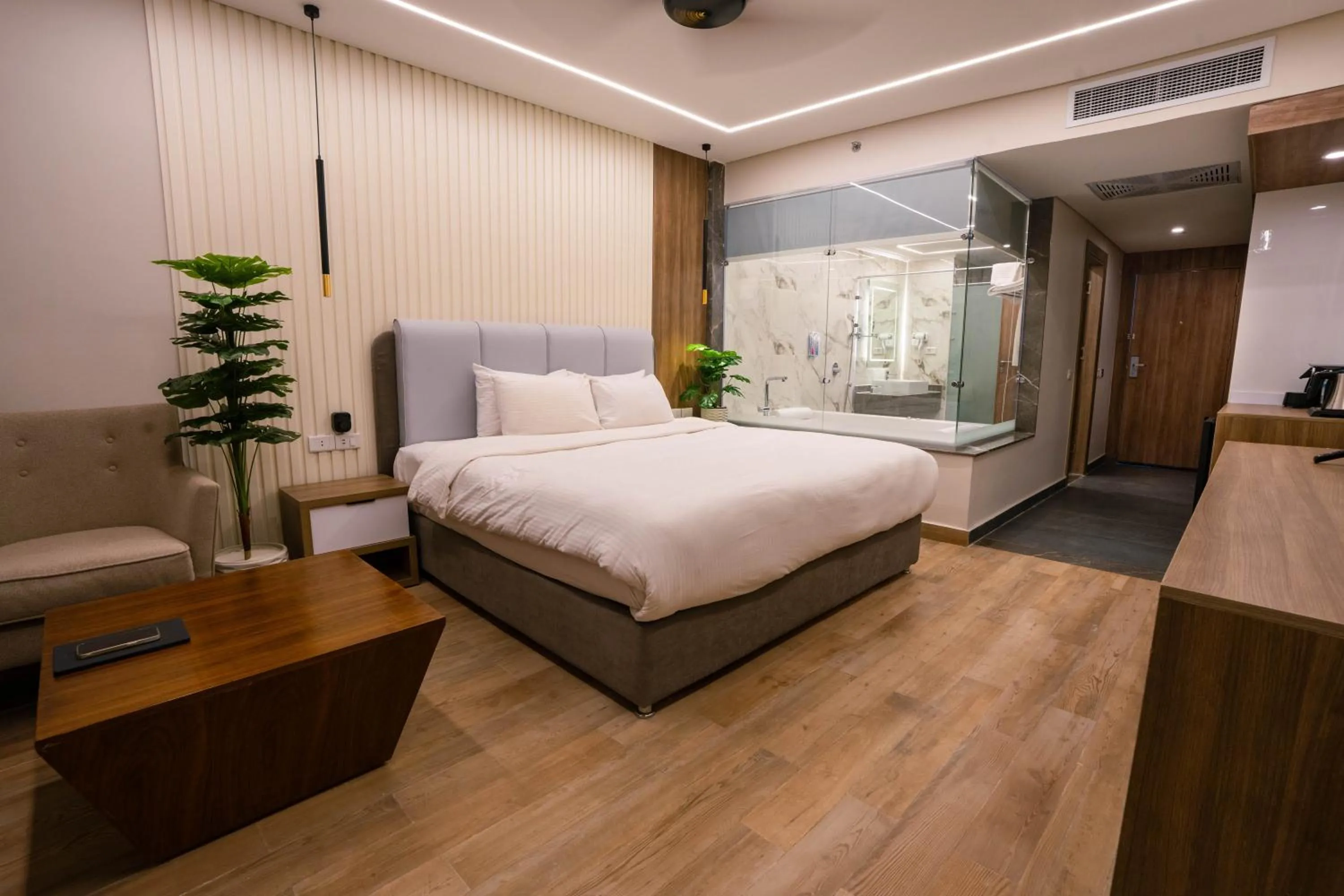 Photo of the whole room, Bed in Bellagio Beach Resort & Spa