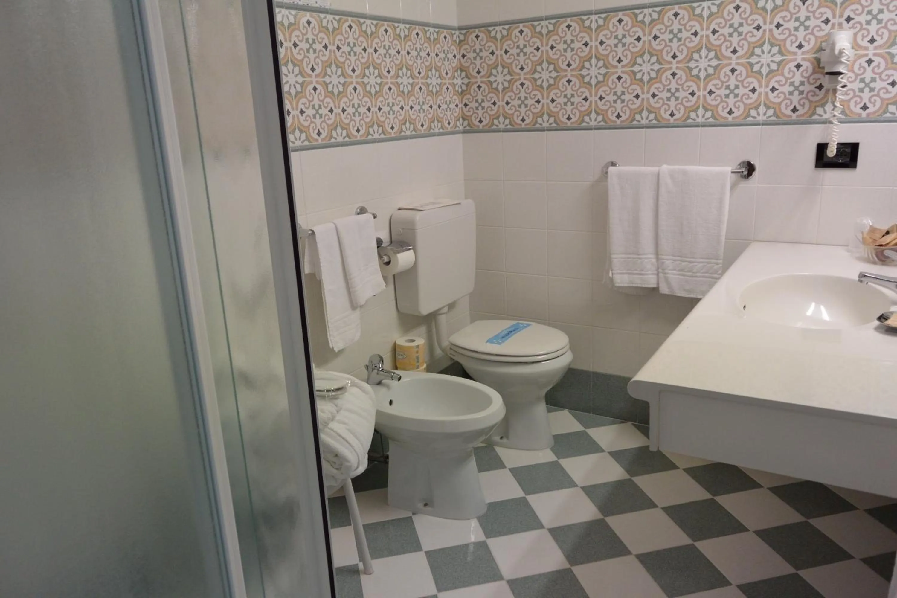 Bathroom in Hotel Miramare