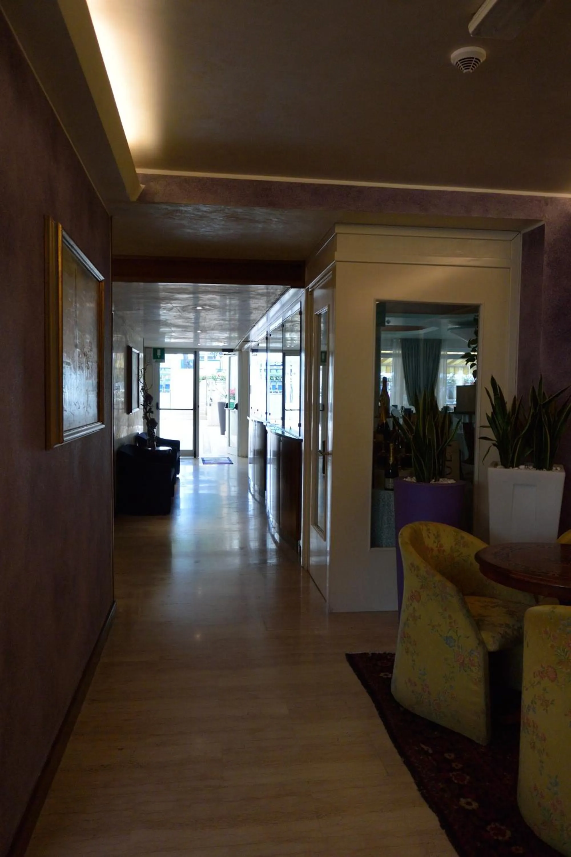 Communal lounge/ TV room in Hotel Miramare