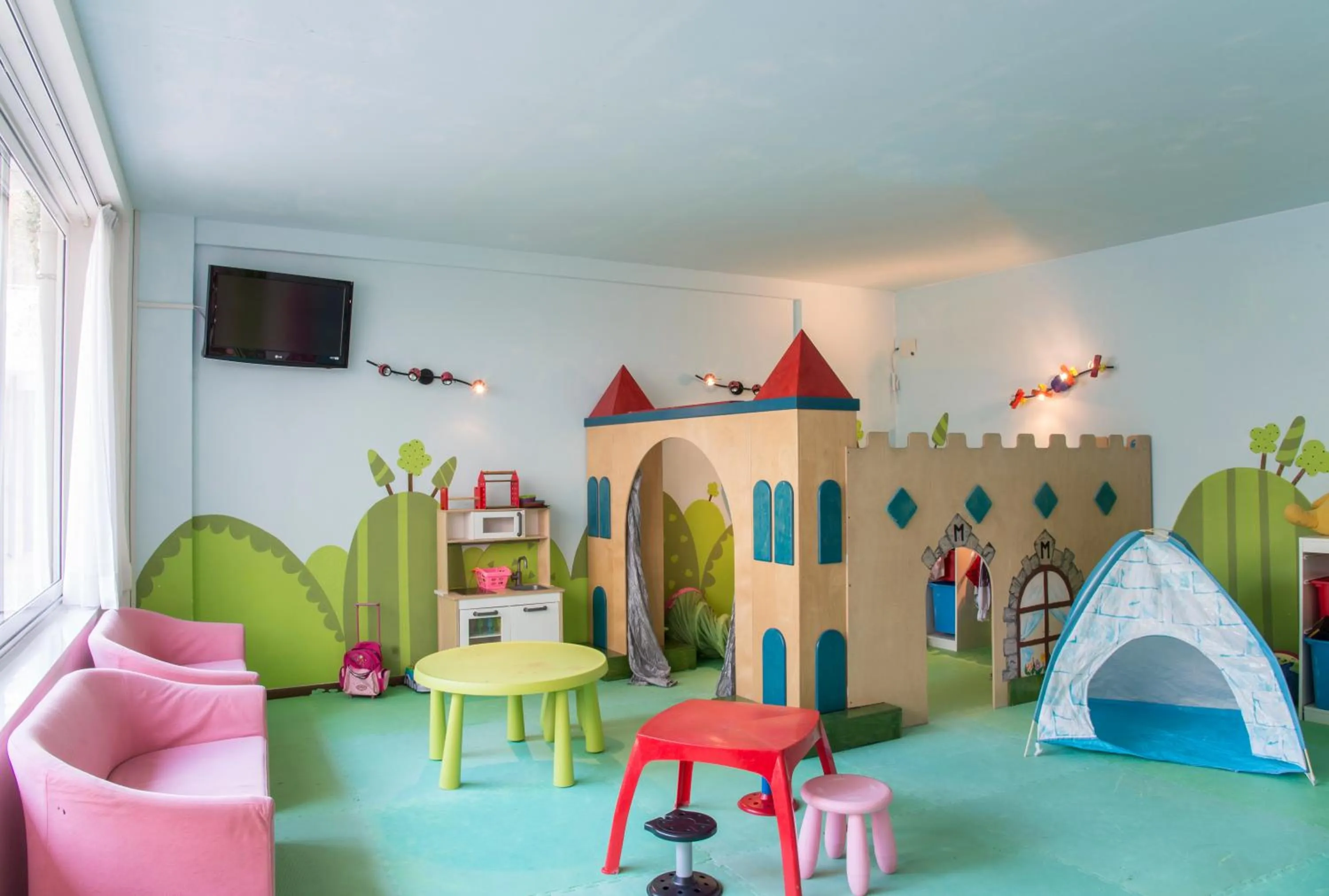 Children play ground in Hotel Miramare