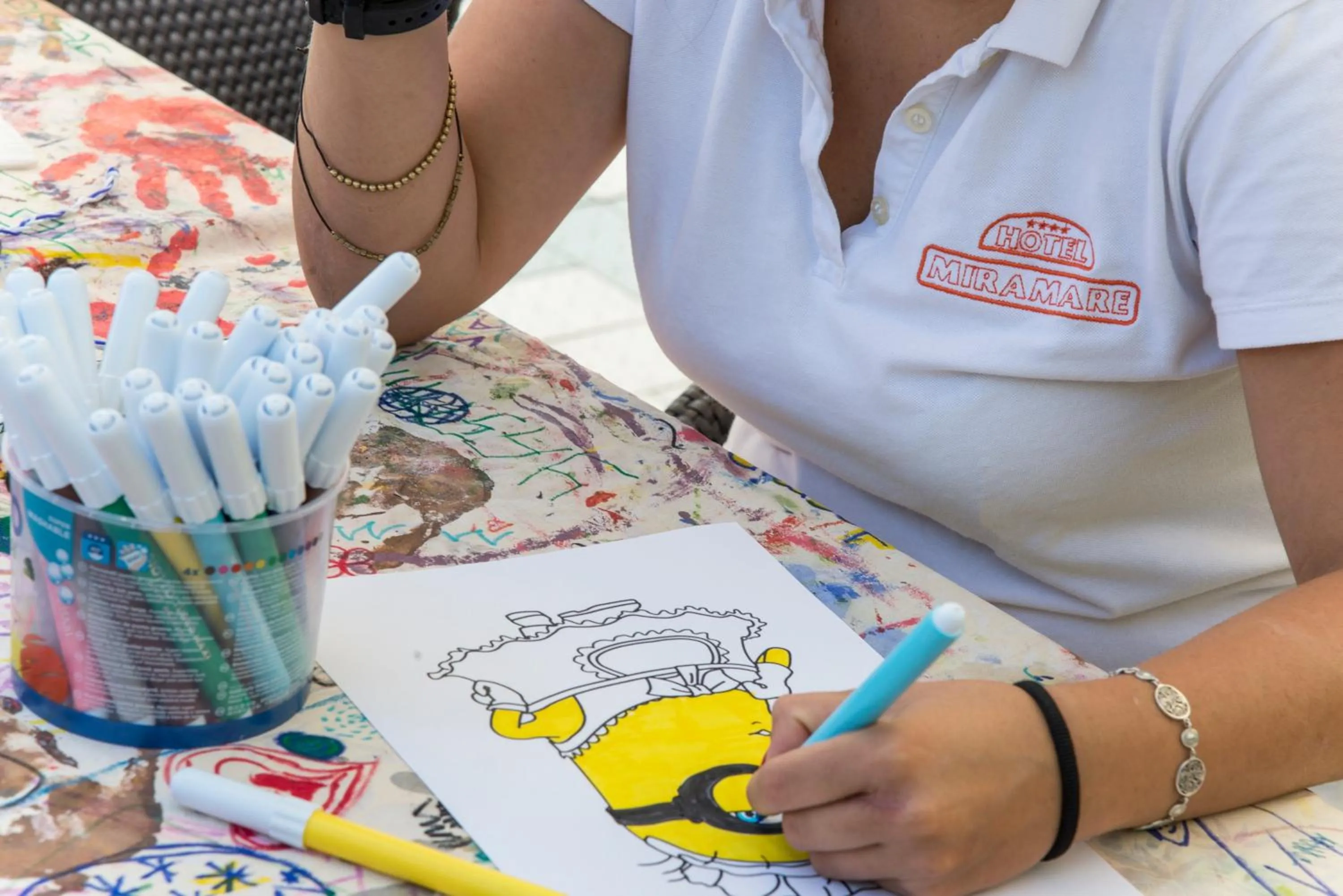 Children play ground in Hotel Miramare