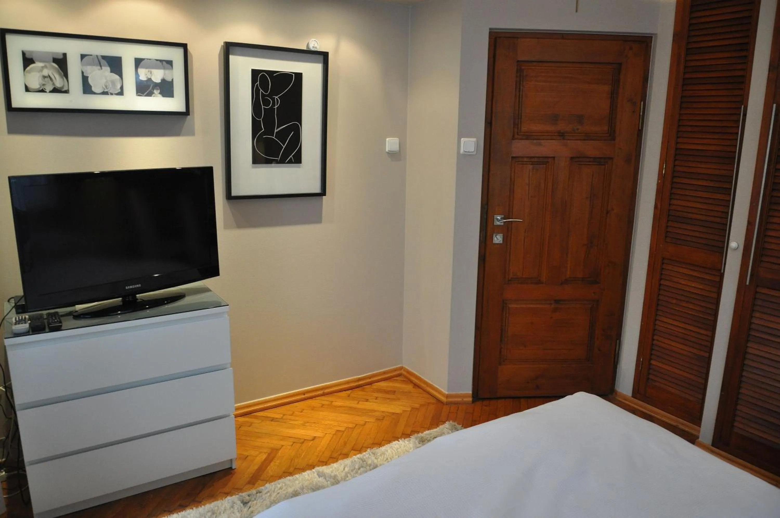 TV and multimedia, Bed in Willa Marma B&B