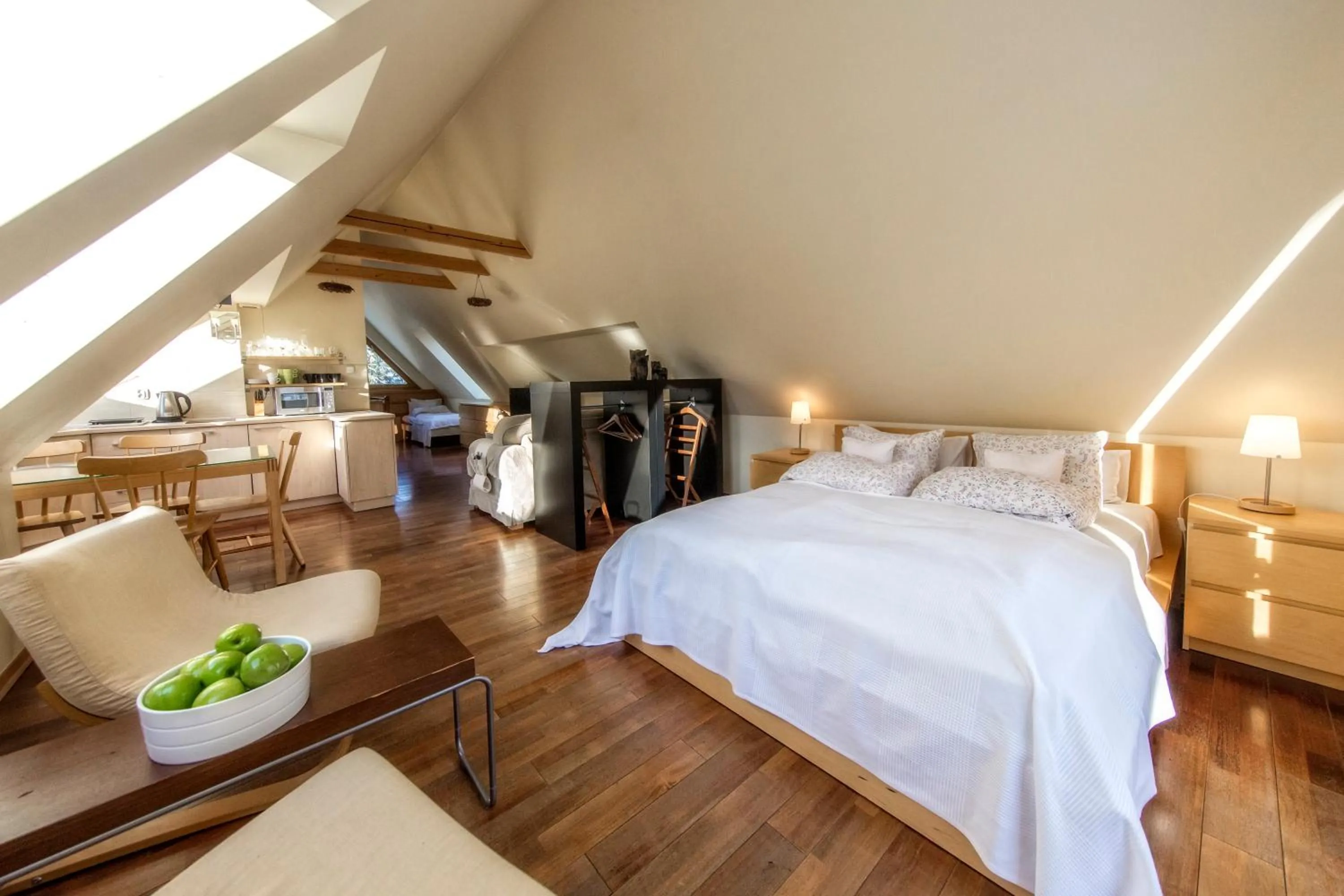 Bed in Willa Marma B&B