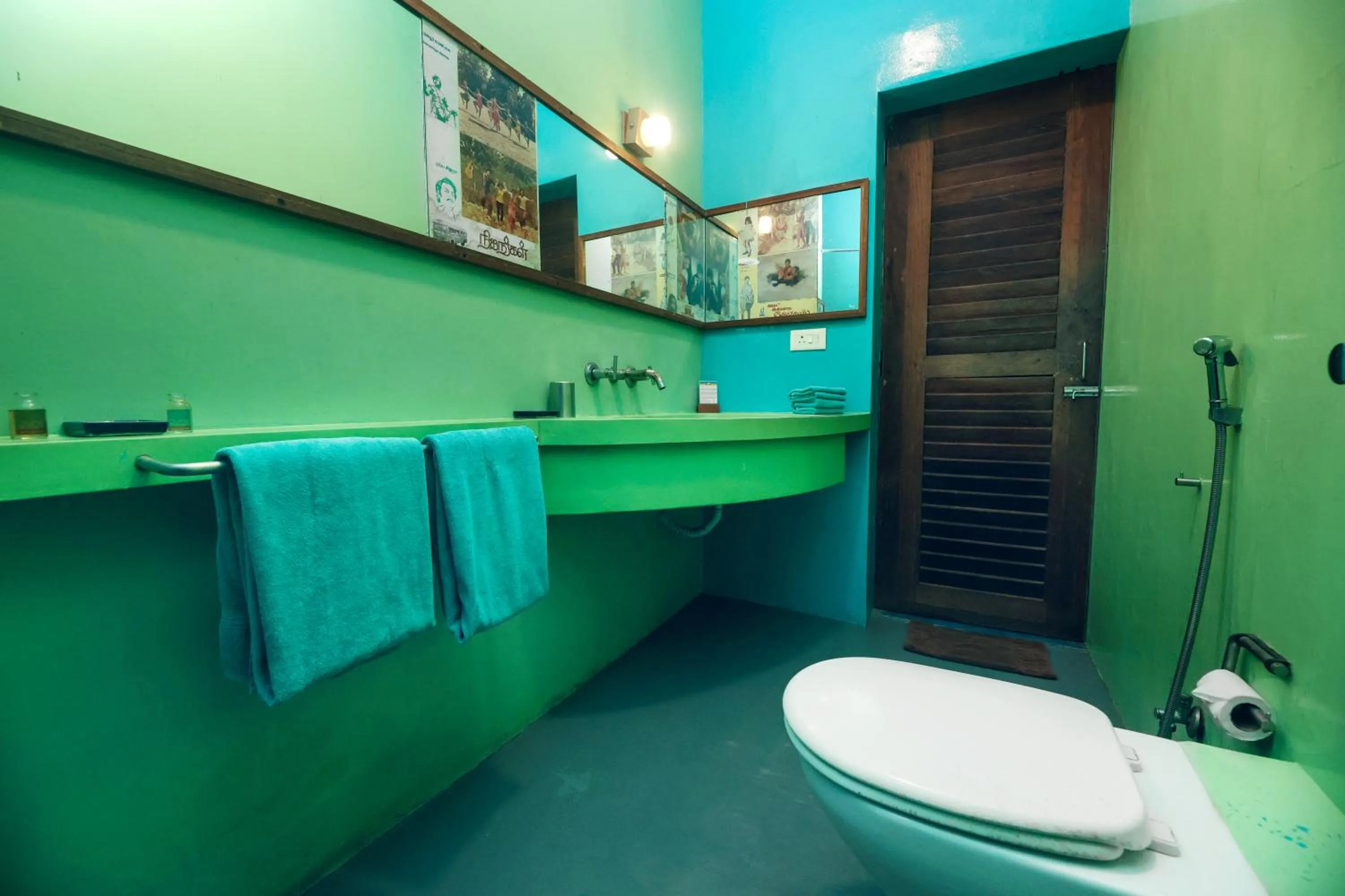 Bathroom in The Dune Eco Village and Spa - Pondicherry