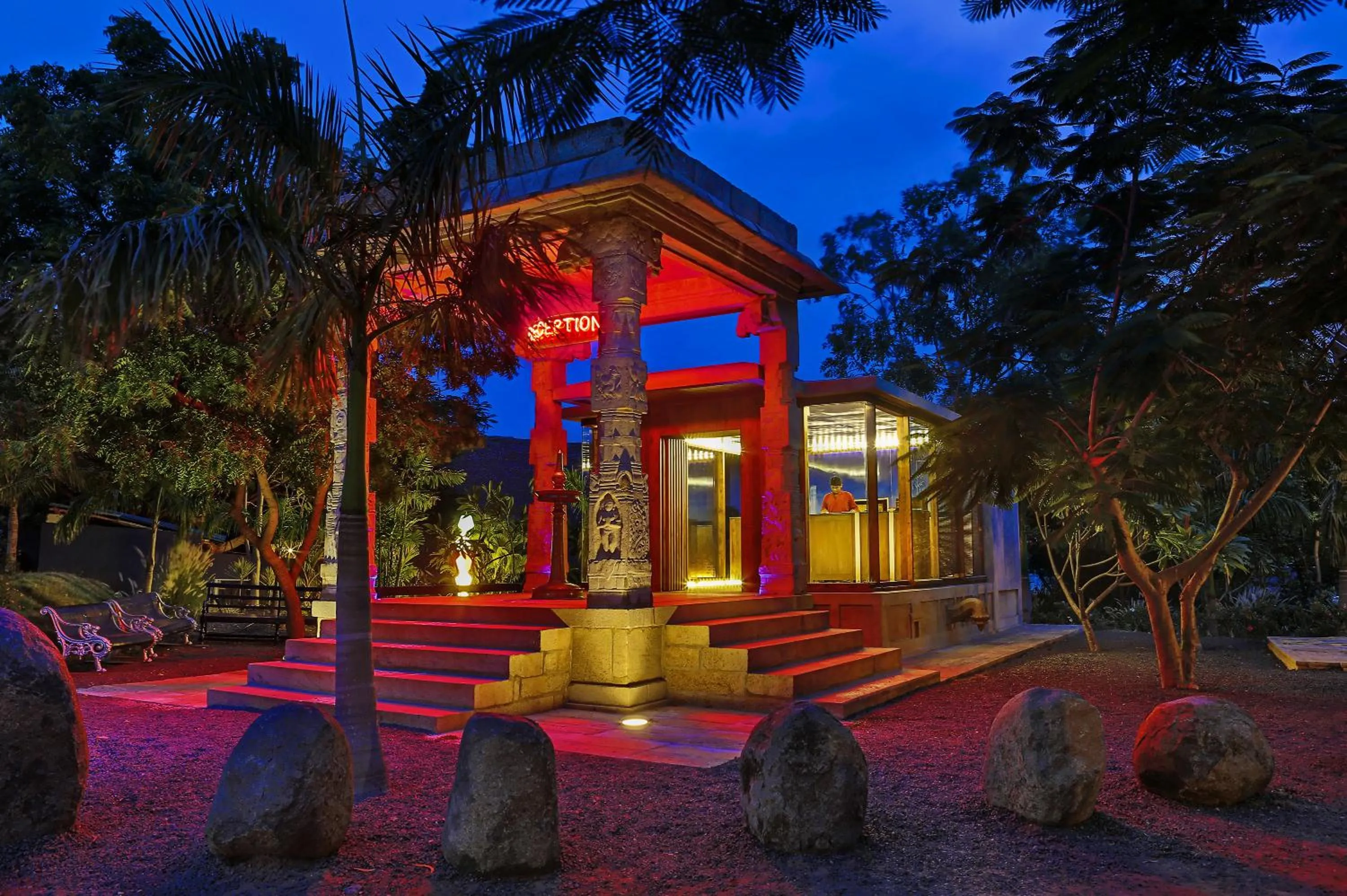 Facade/entrance in The Dune Eco Village and Spa - Pondicherry