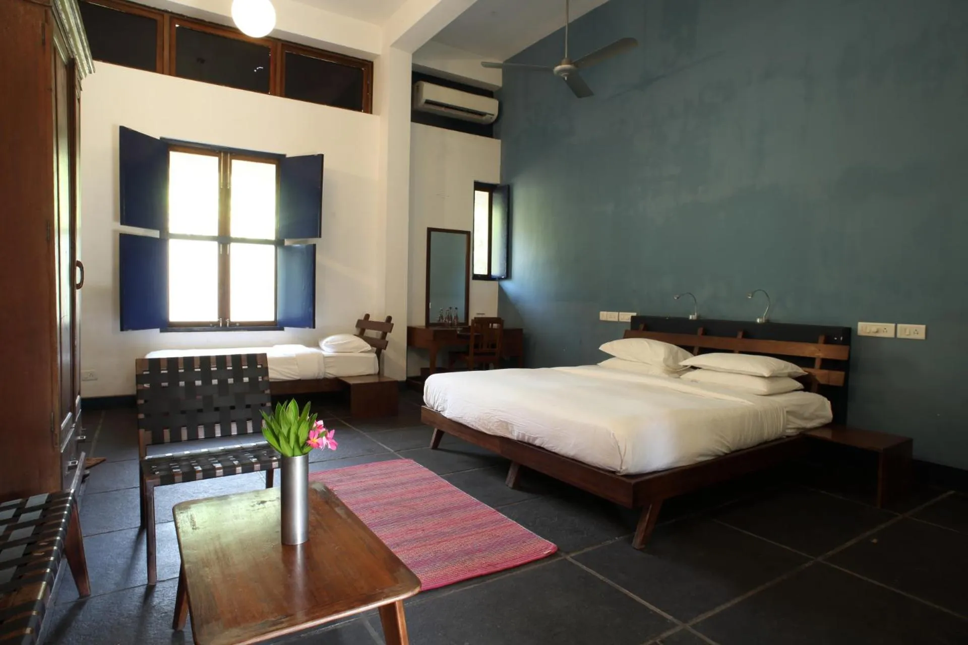 Bedroom, Bed in The Dune Eco Village and Spa - Pondicherry