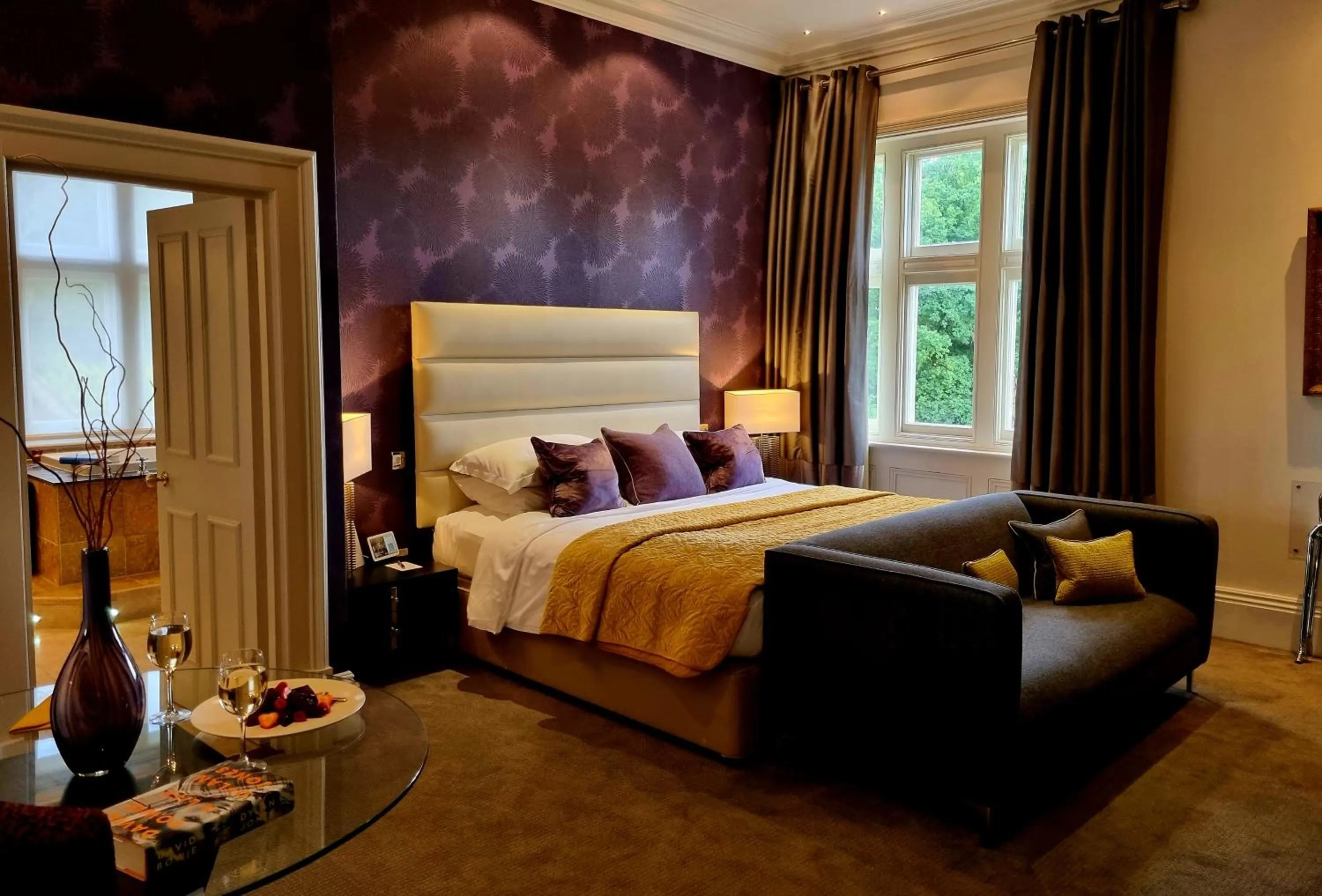 Bed in Alexander House Hotel & Utopia Spa