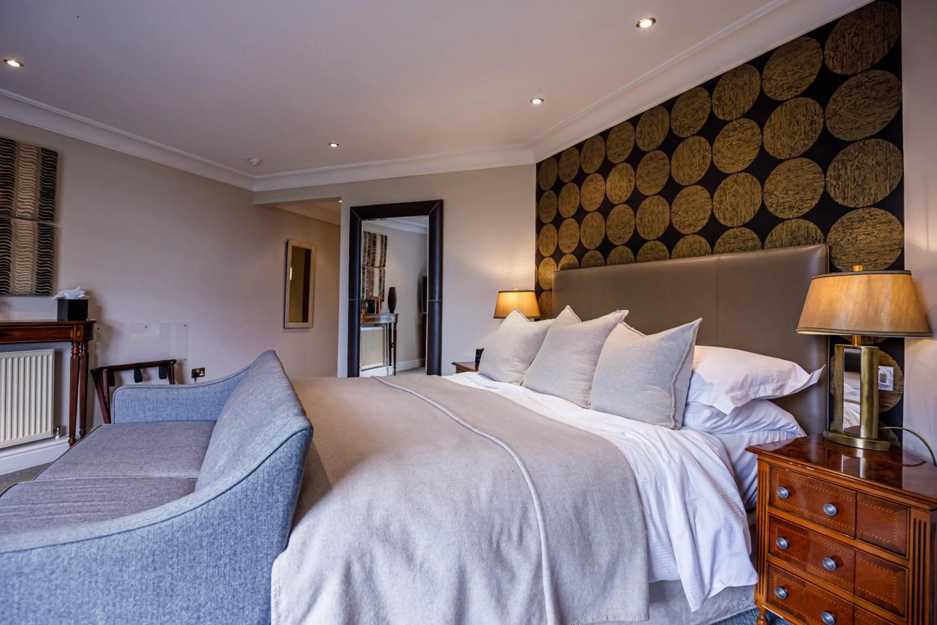 Bed in Alexander House Hotel & Utopia Spa