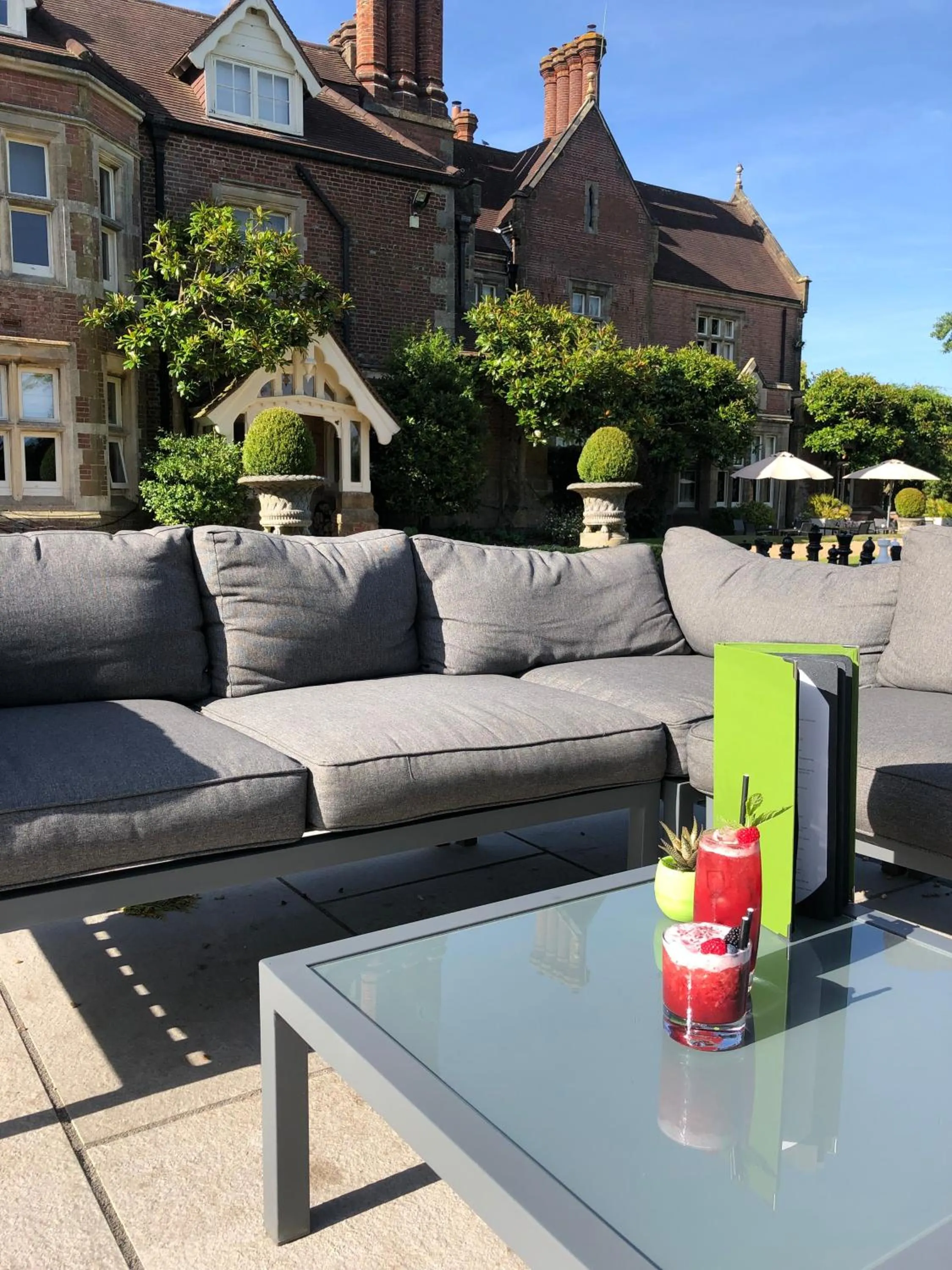 Patio in Alexander House Hotel & Utopia Spa