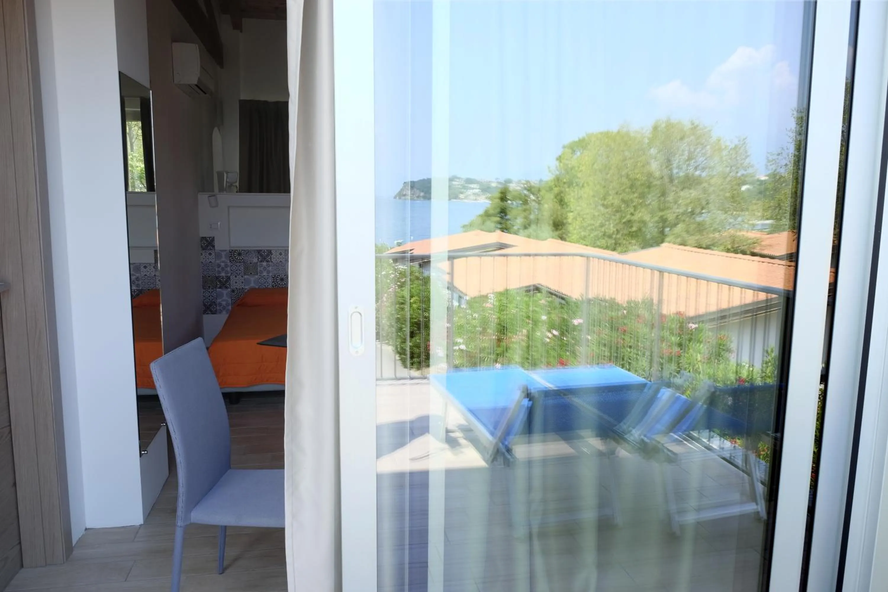 Balcony/Terrace in Campeggio Villaggio San Giorgio Vacanze