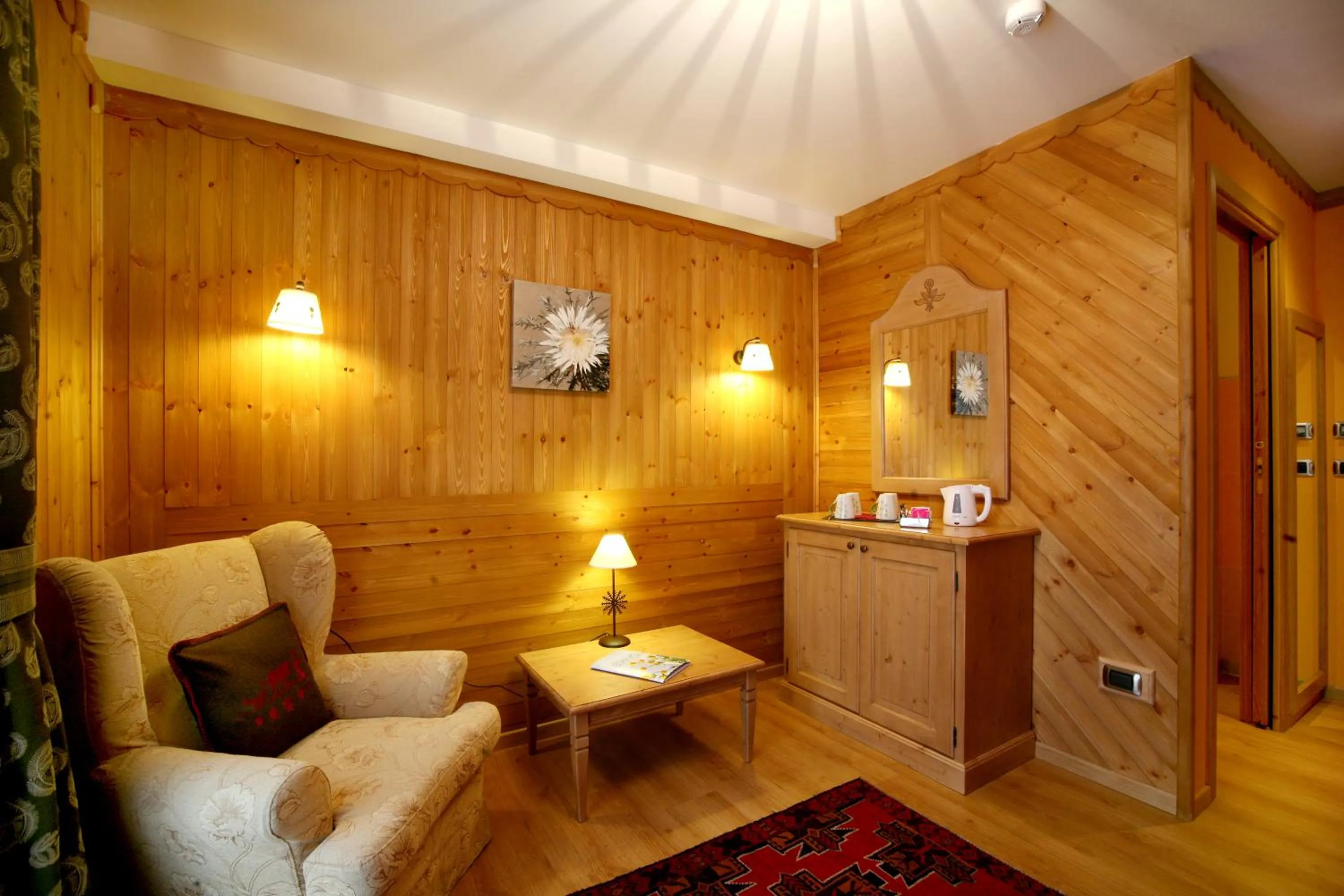 Decorative detail in Hotel Boton D'Or & Wellness a La Thuile