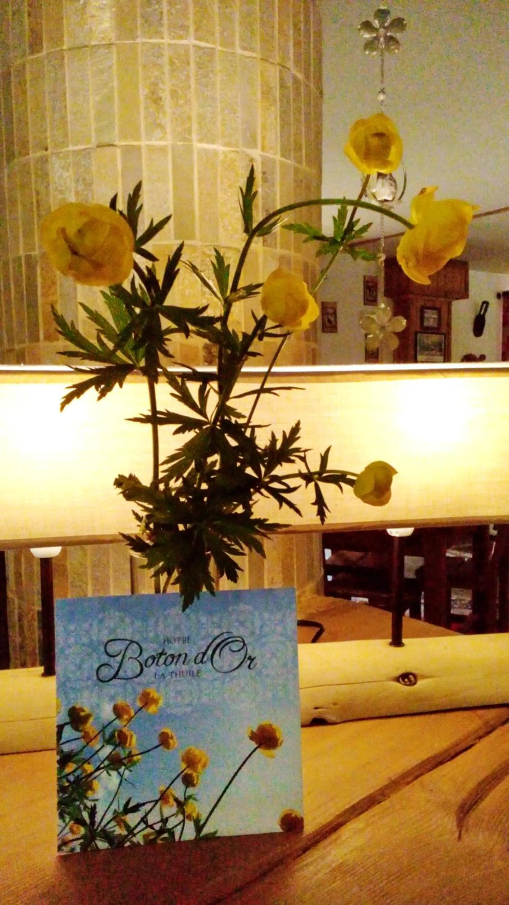 Decorative detail in Hotel Boton D'Or & Wellness a La Thuile