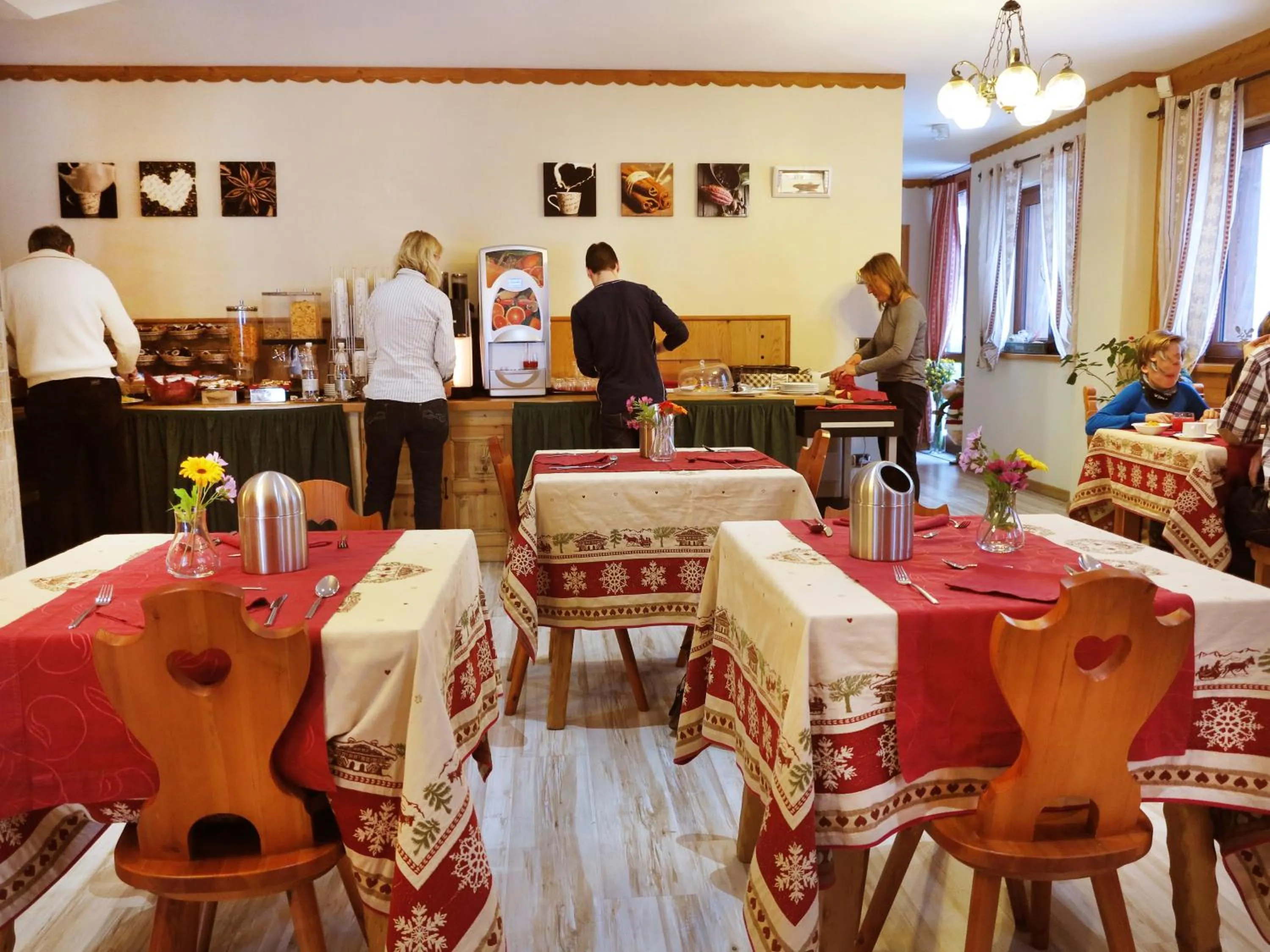 Restaurant/places to eat in Hotel Boton D'Or & Wellness a La Thuile