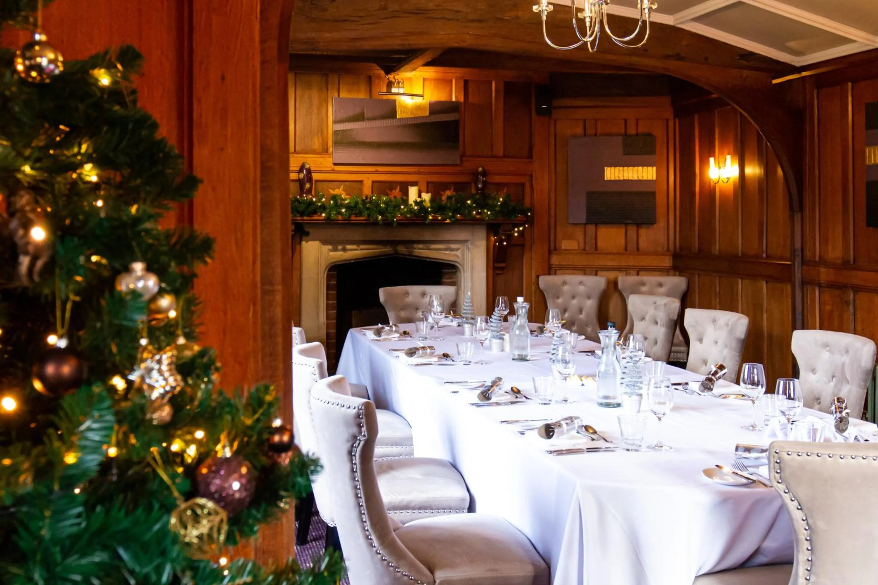 Winter in Langshott Manor - Luxury Hotel Gatwick