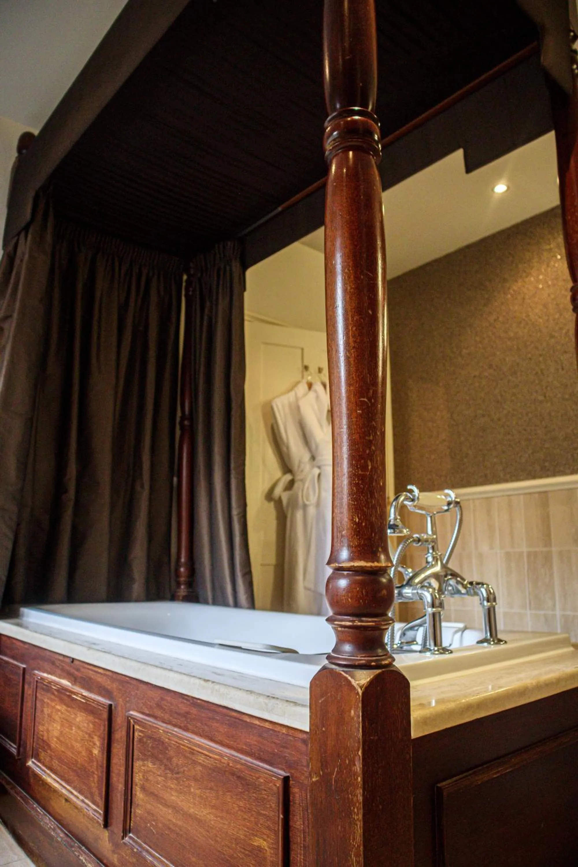 Bathroom in Langshott Manor - Luxury Hotel Gatwick