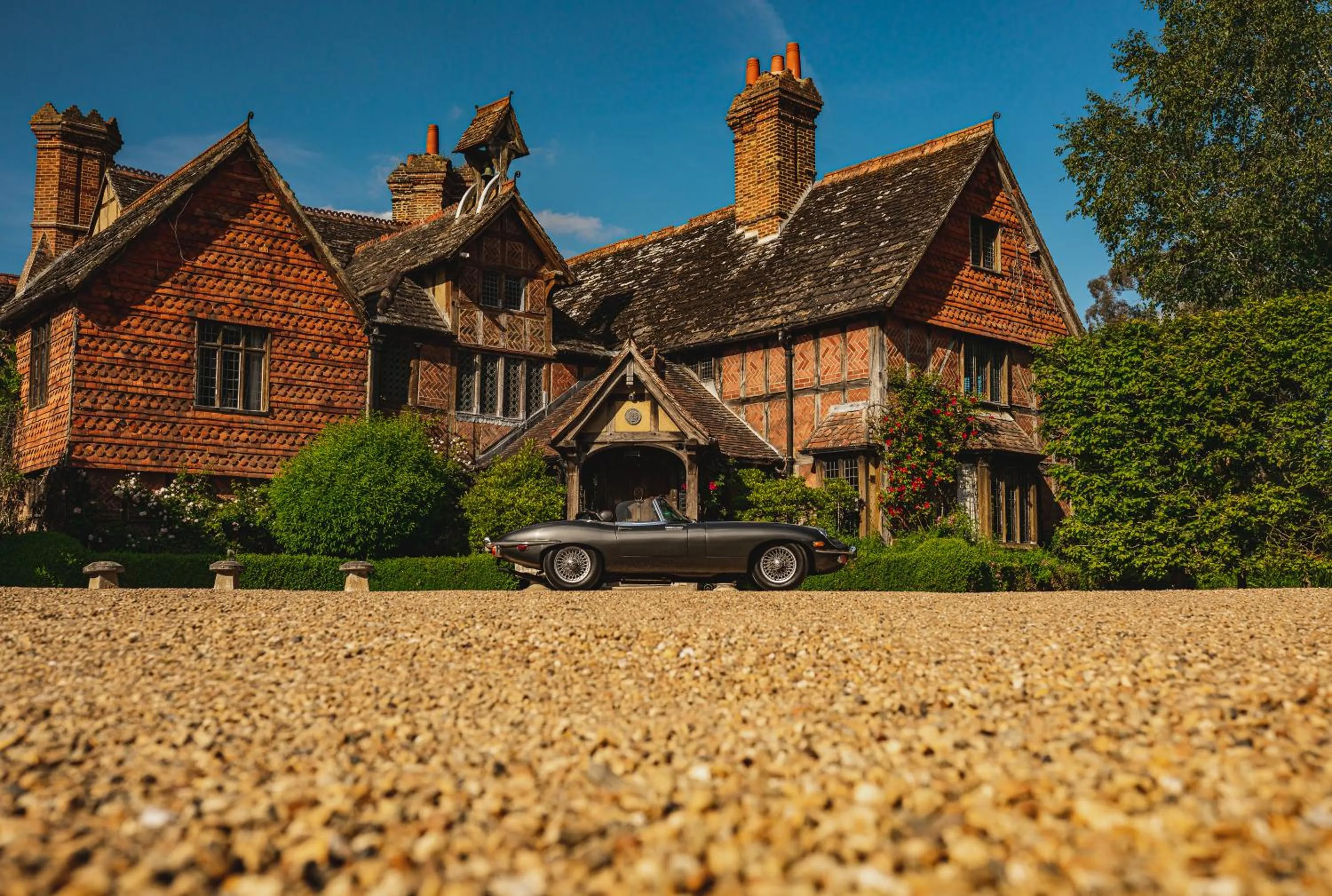 Property building in Langshott Manor - Luxury Hotel Gatwick