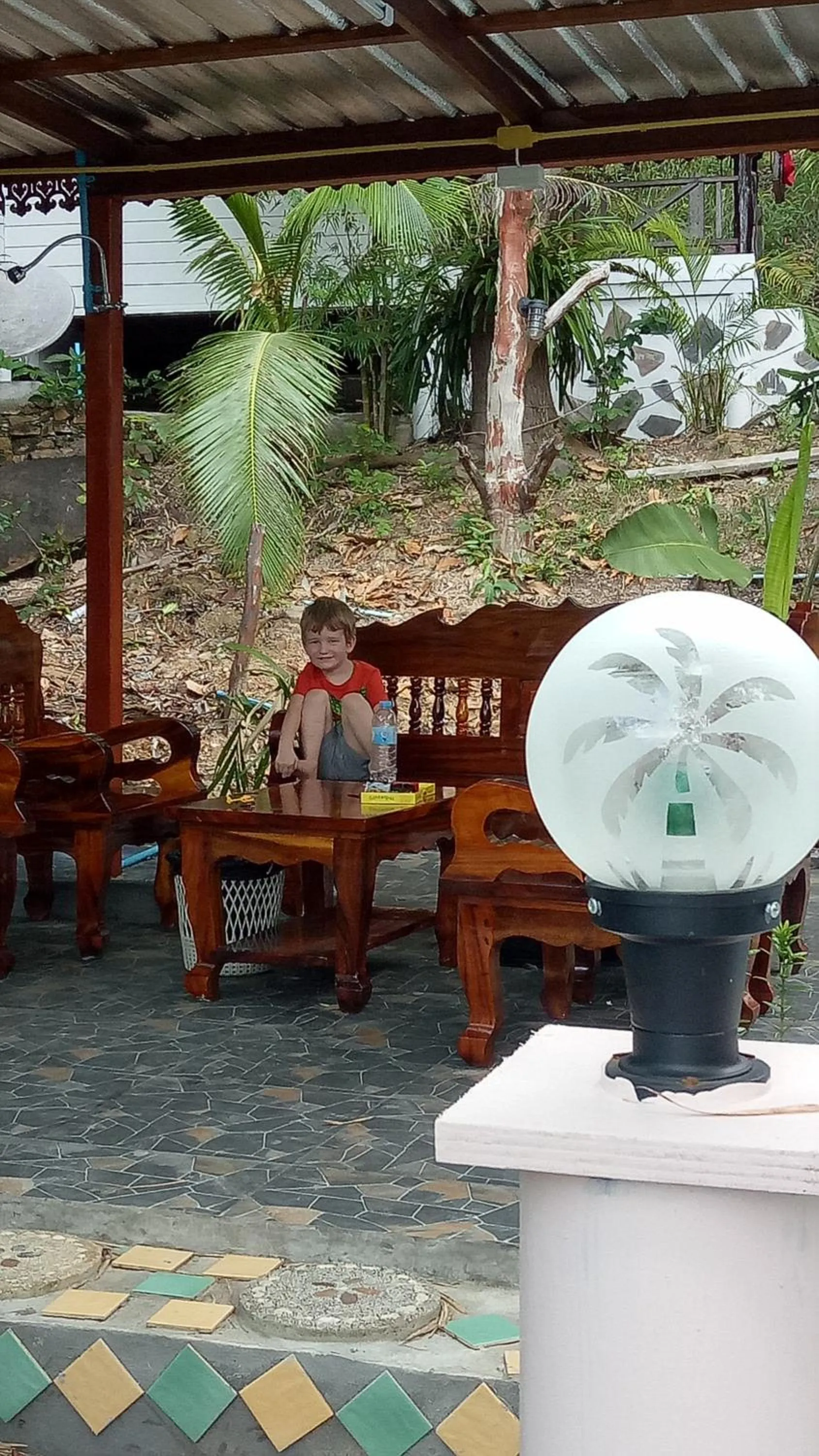 Balcony/Terrace in Comon Bungalow HaadChaoPhao