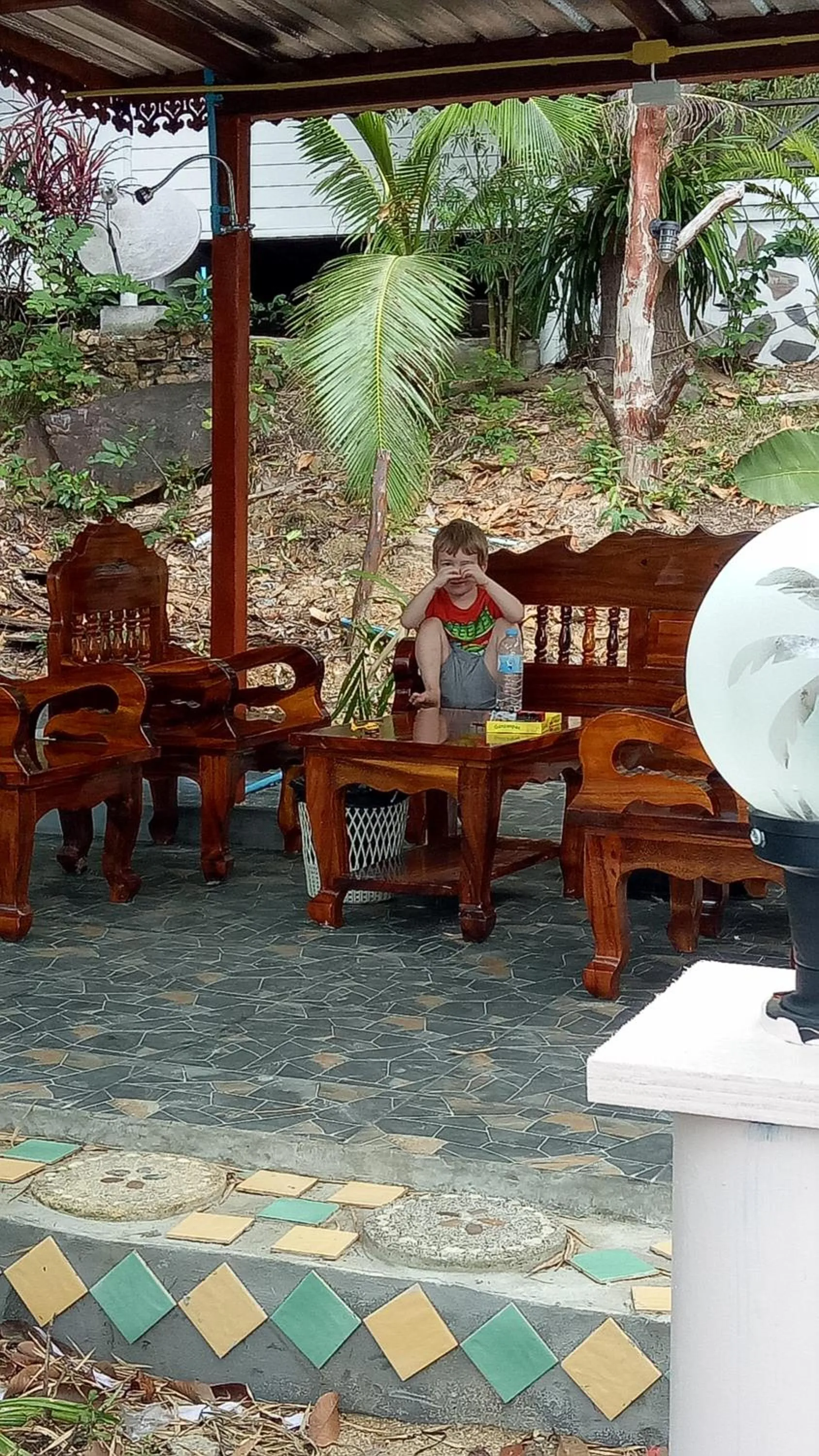 Balcony/Terrace in Comon Bungalow HaadChaoPhao