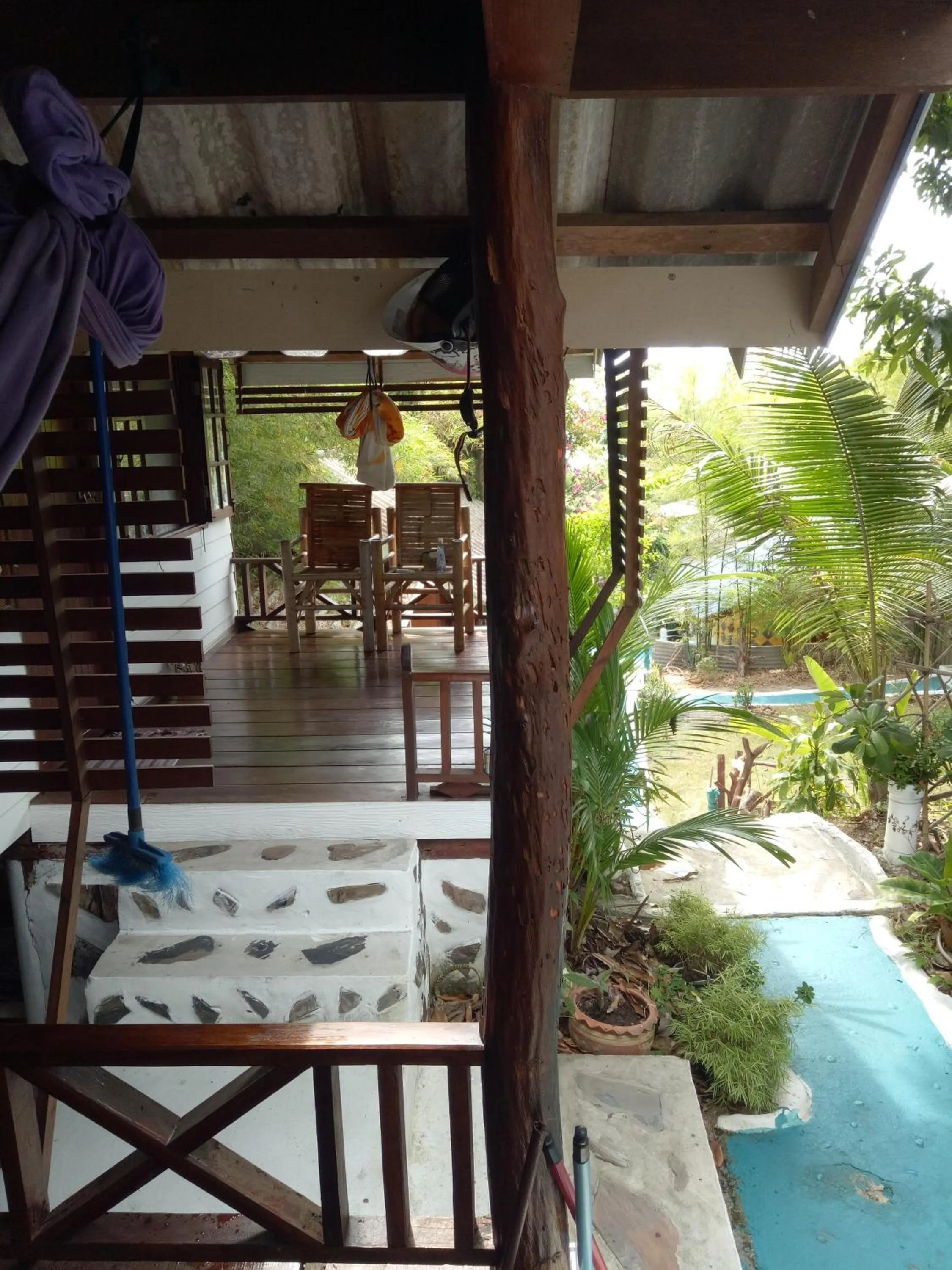 Garden view in Comon Bungalow HaadChaoPhao