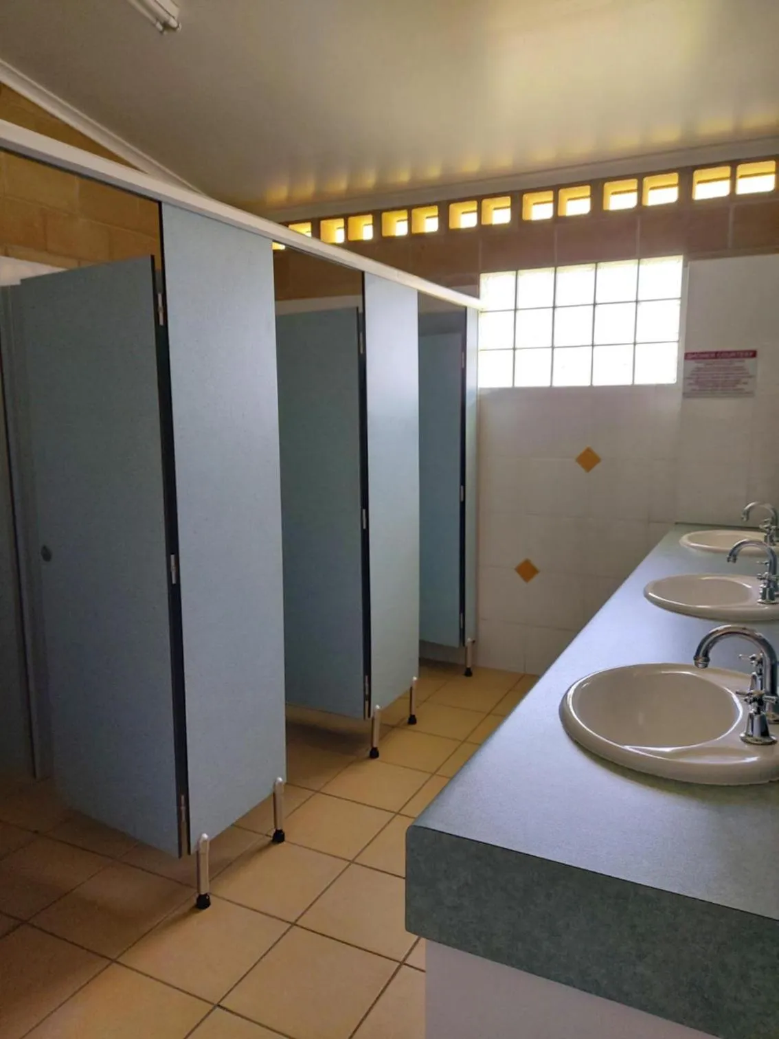 Shower in Stoney Park Holiday Park