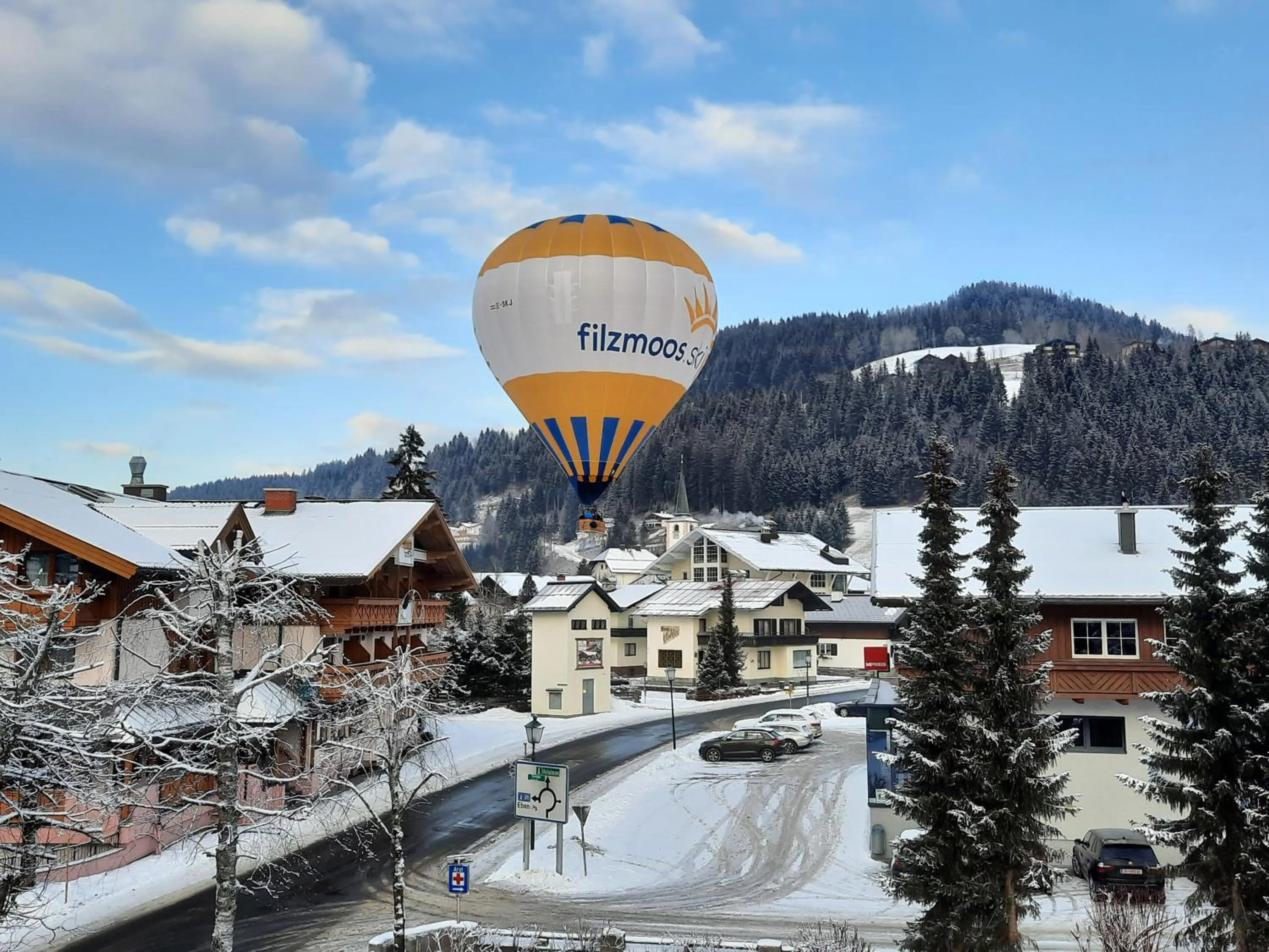 Winter in Aparthotel Hirschenau