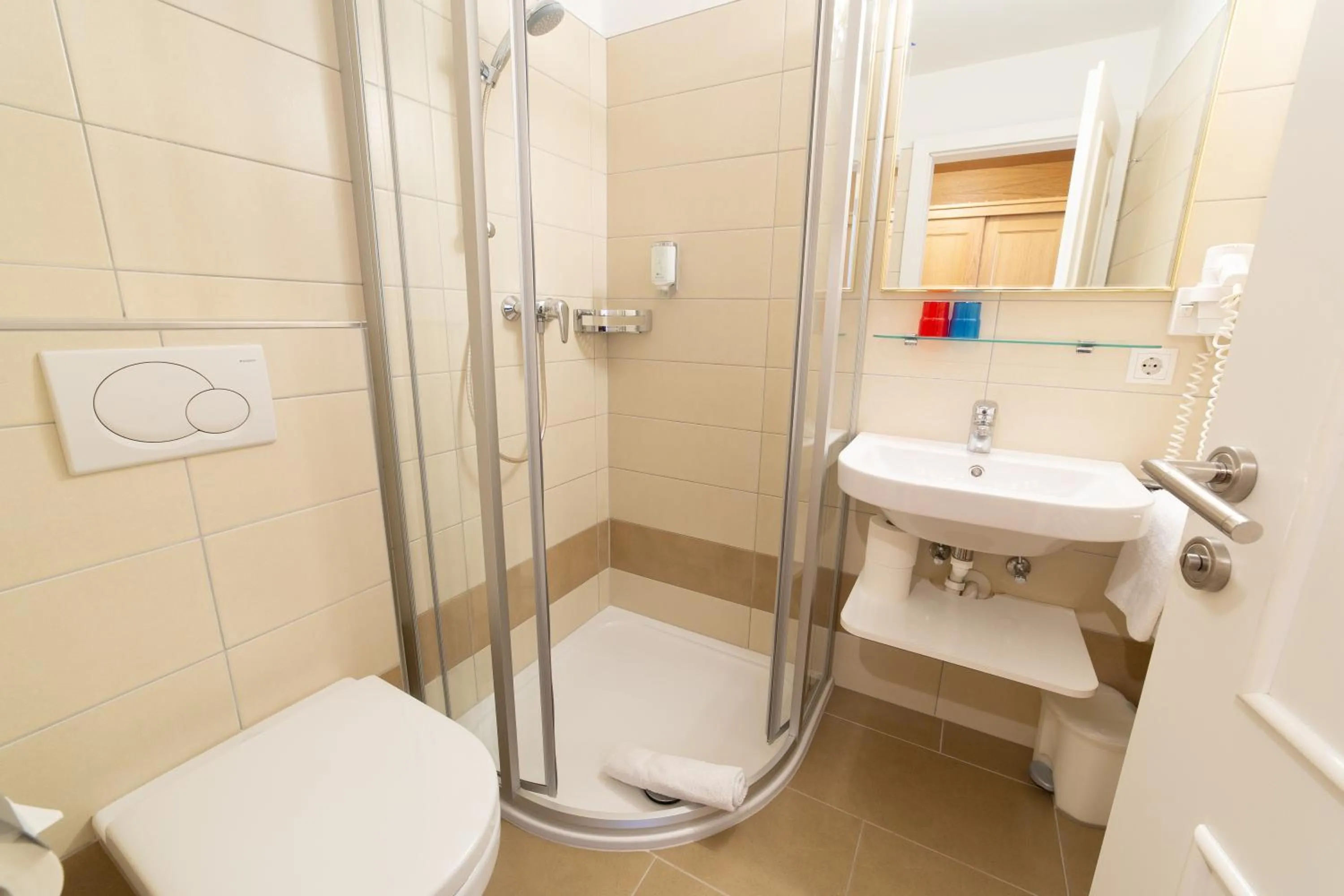 Bathroom in Aparthotel Hirschenau