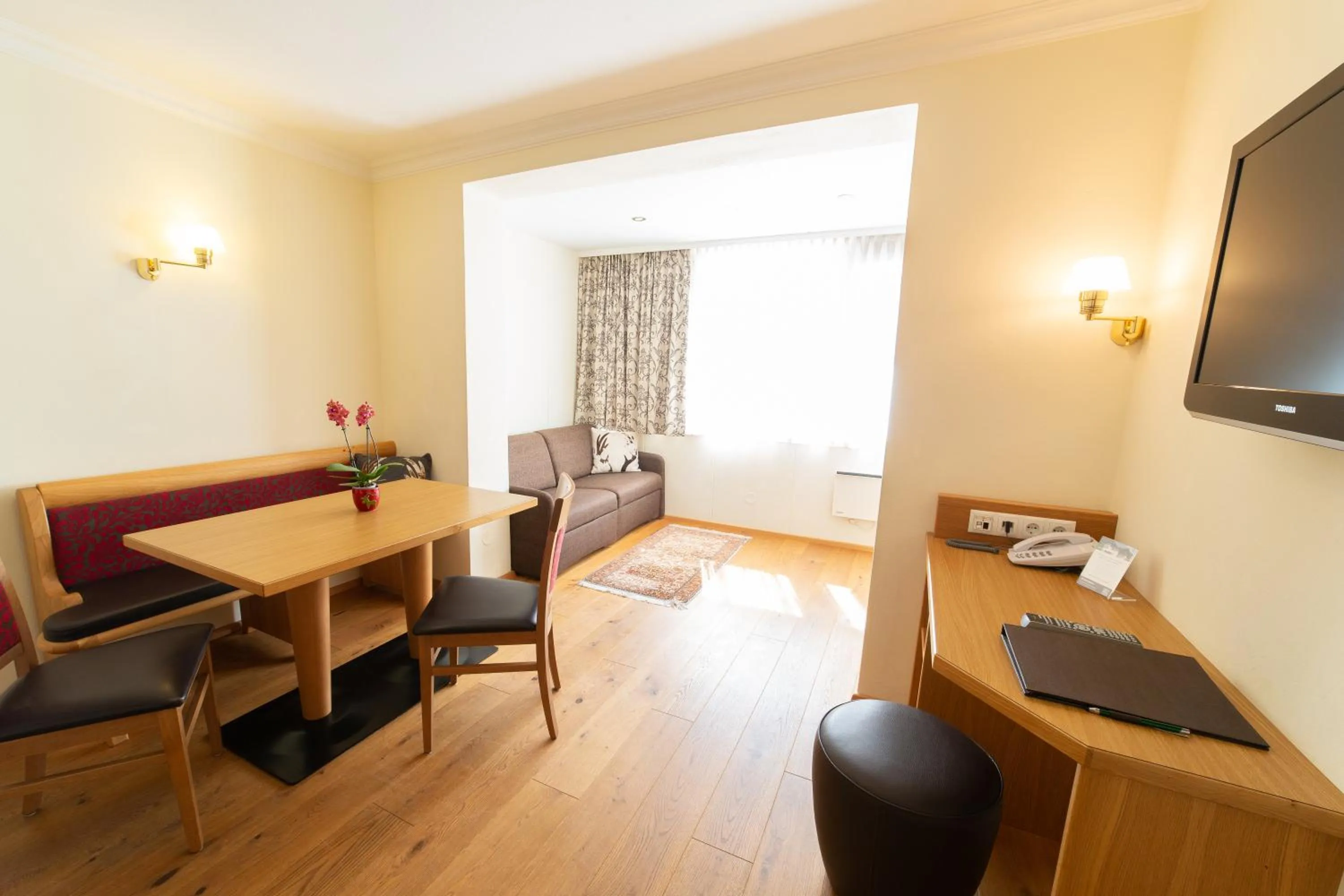 Living room in Aparthotel Hirschenau