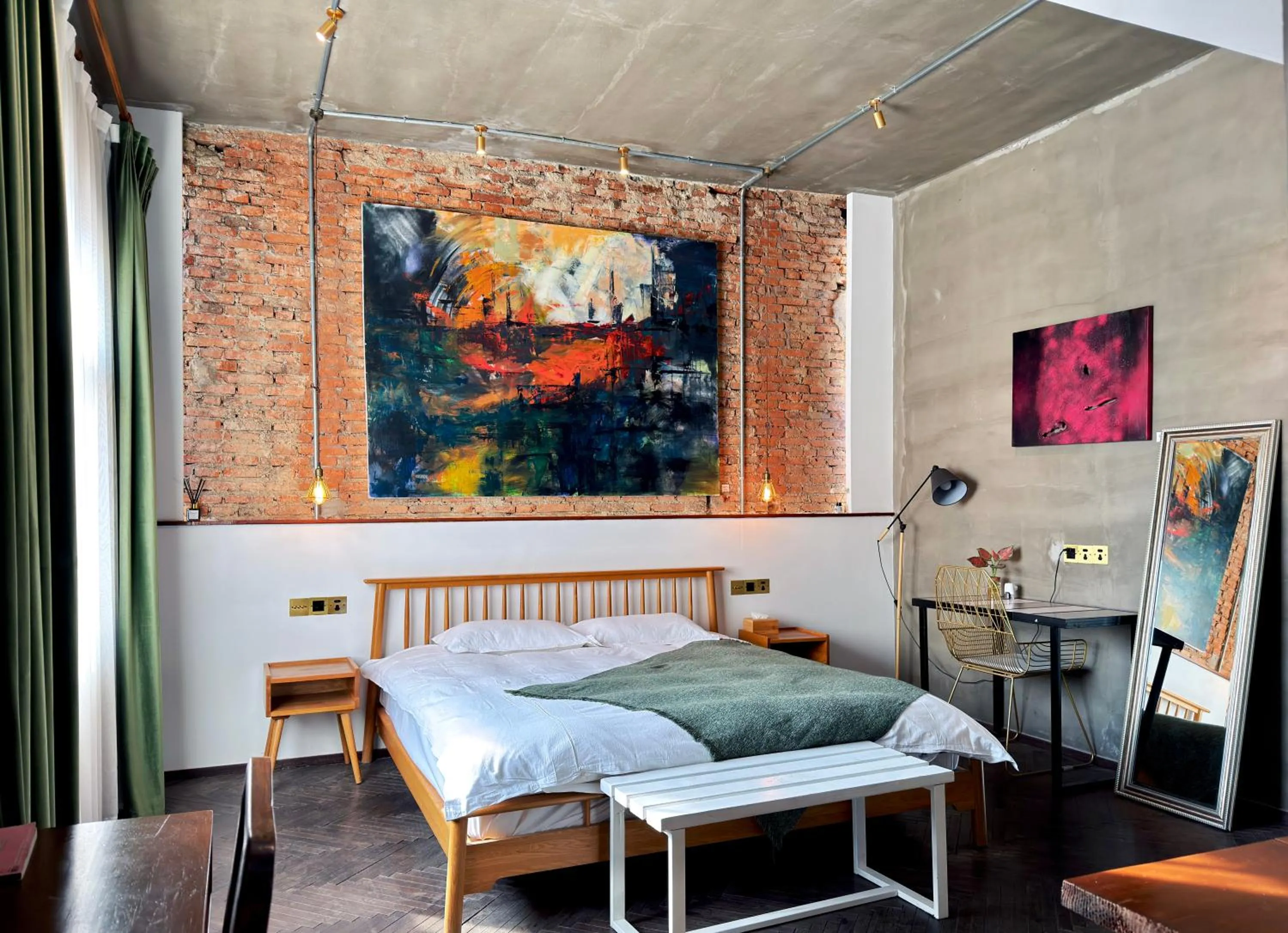 Bed in Suzhou Unique Space Design Art Hotel