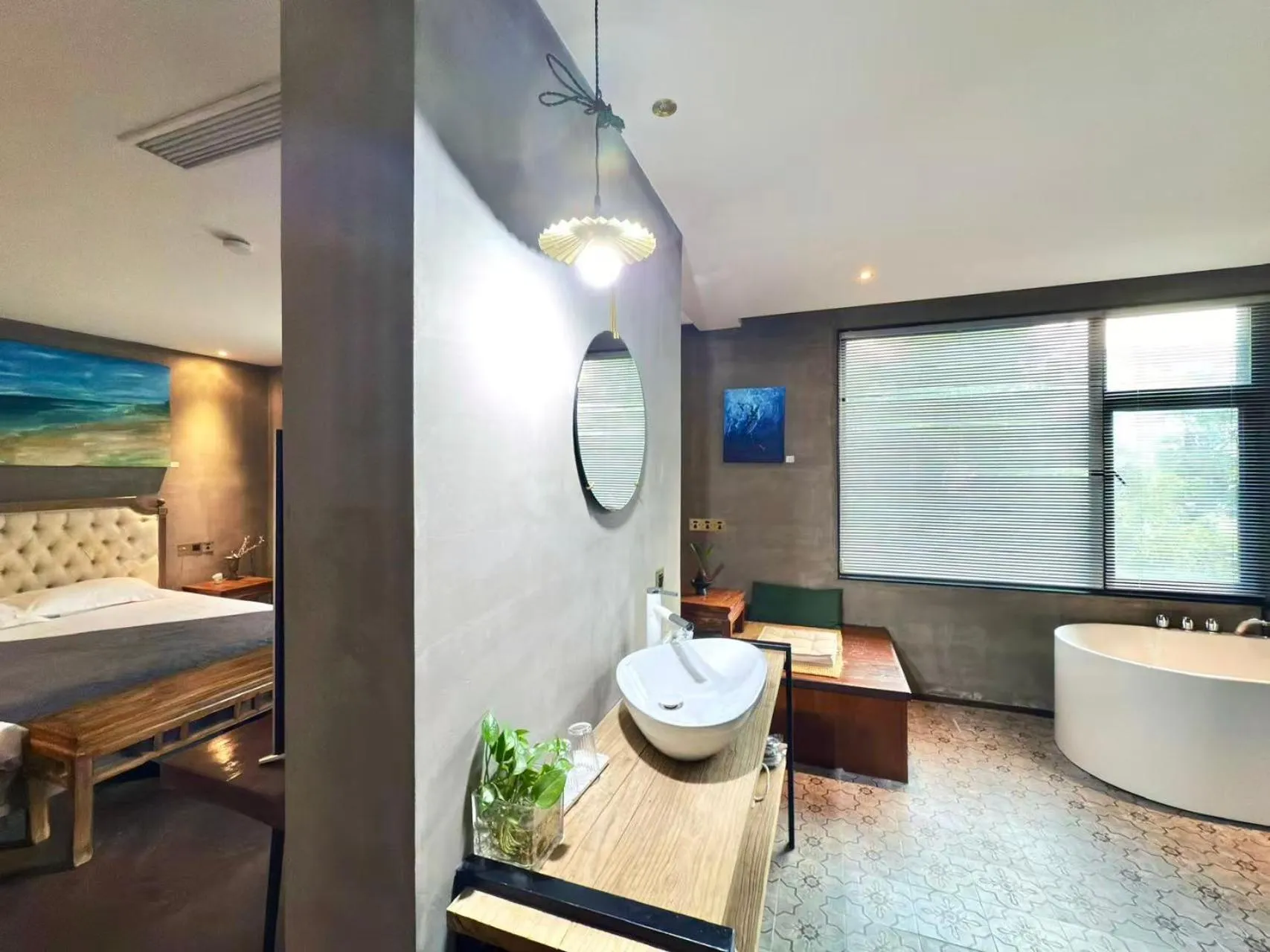 Bed in Suzhou Unique Space Design Art Hotel