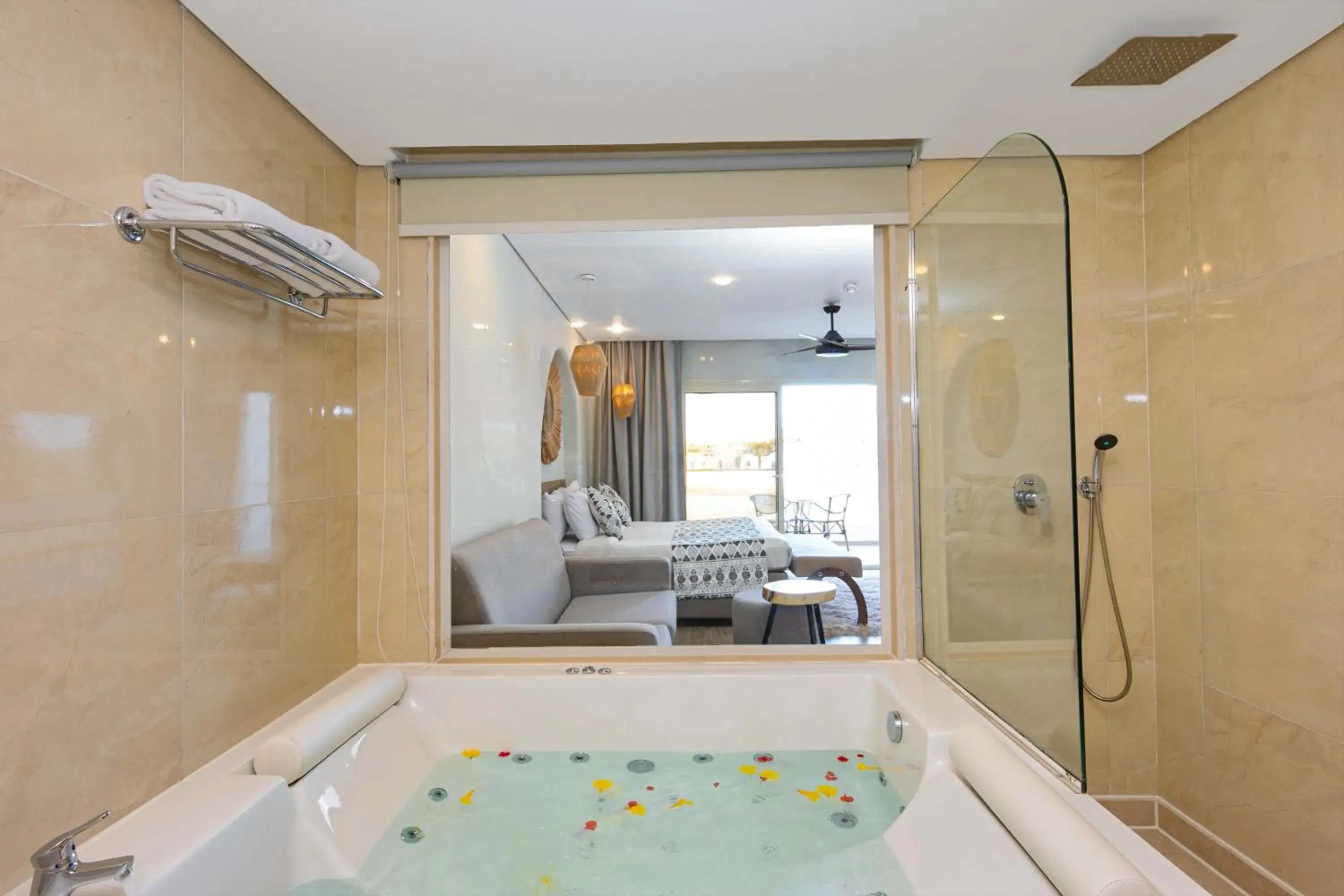 Jacuzzi Suite at Building - single occupancy in Panorama Bungalows Resort El Gouna Jacuzzi Suite at Building - single occupancy in Panorama Bungalows Resort El Gouna