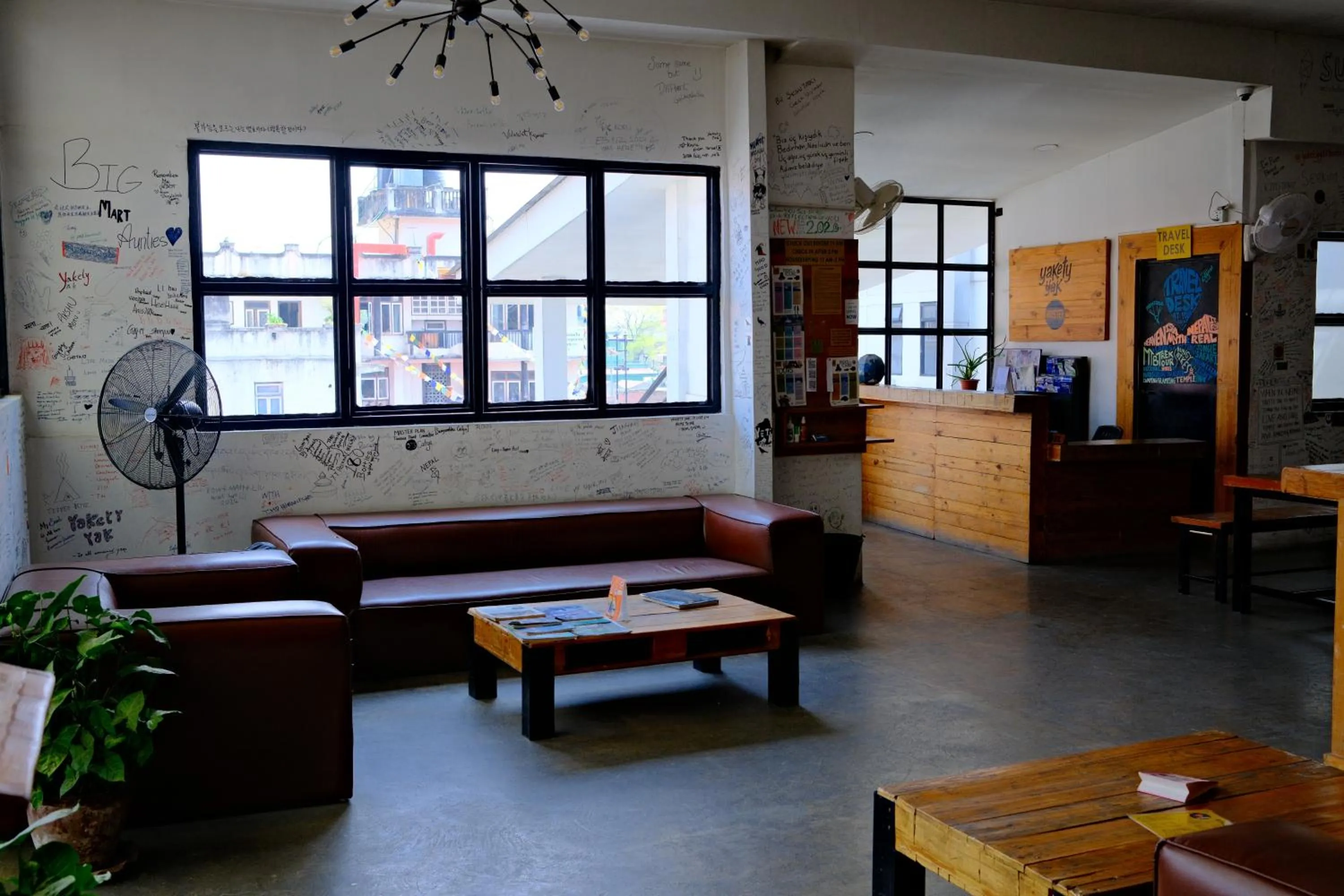 Property building in Yakety Yak Hostel