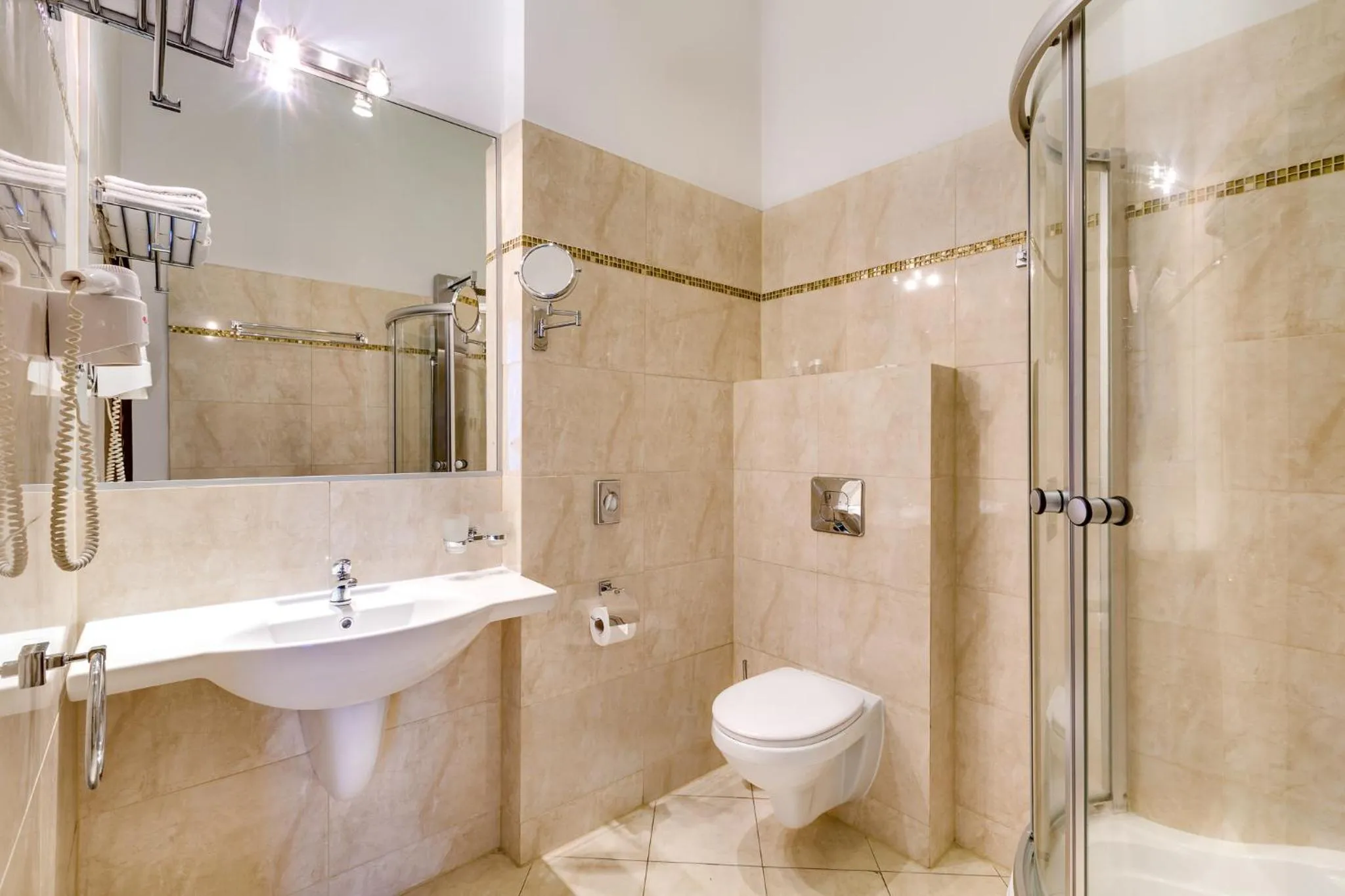 Bathroom in Pałac Spiż Miłków koło Karpacza