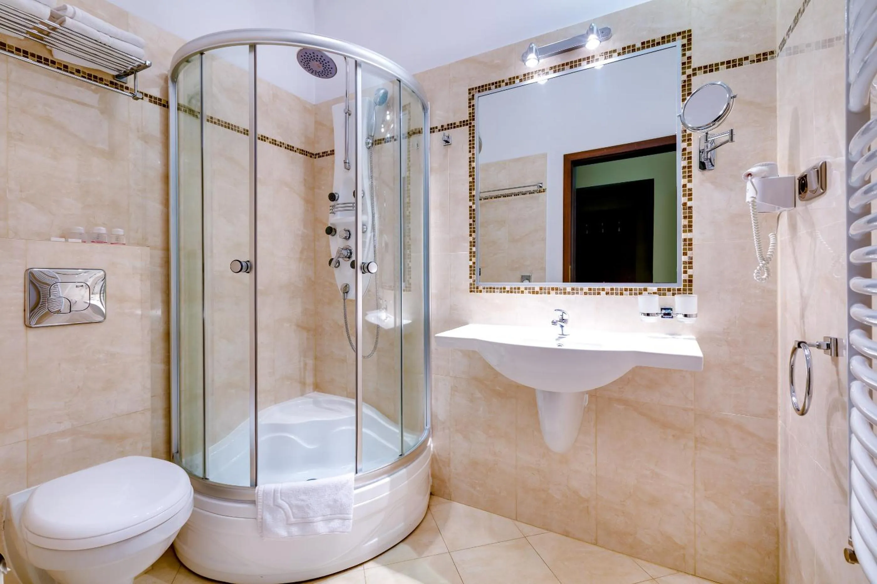 Bathroom in Pałac Spiż Miłków koło Karpacza