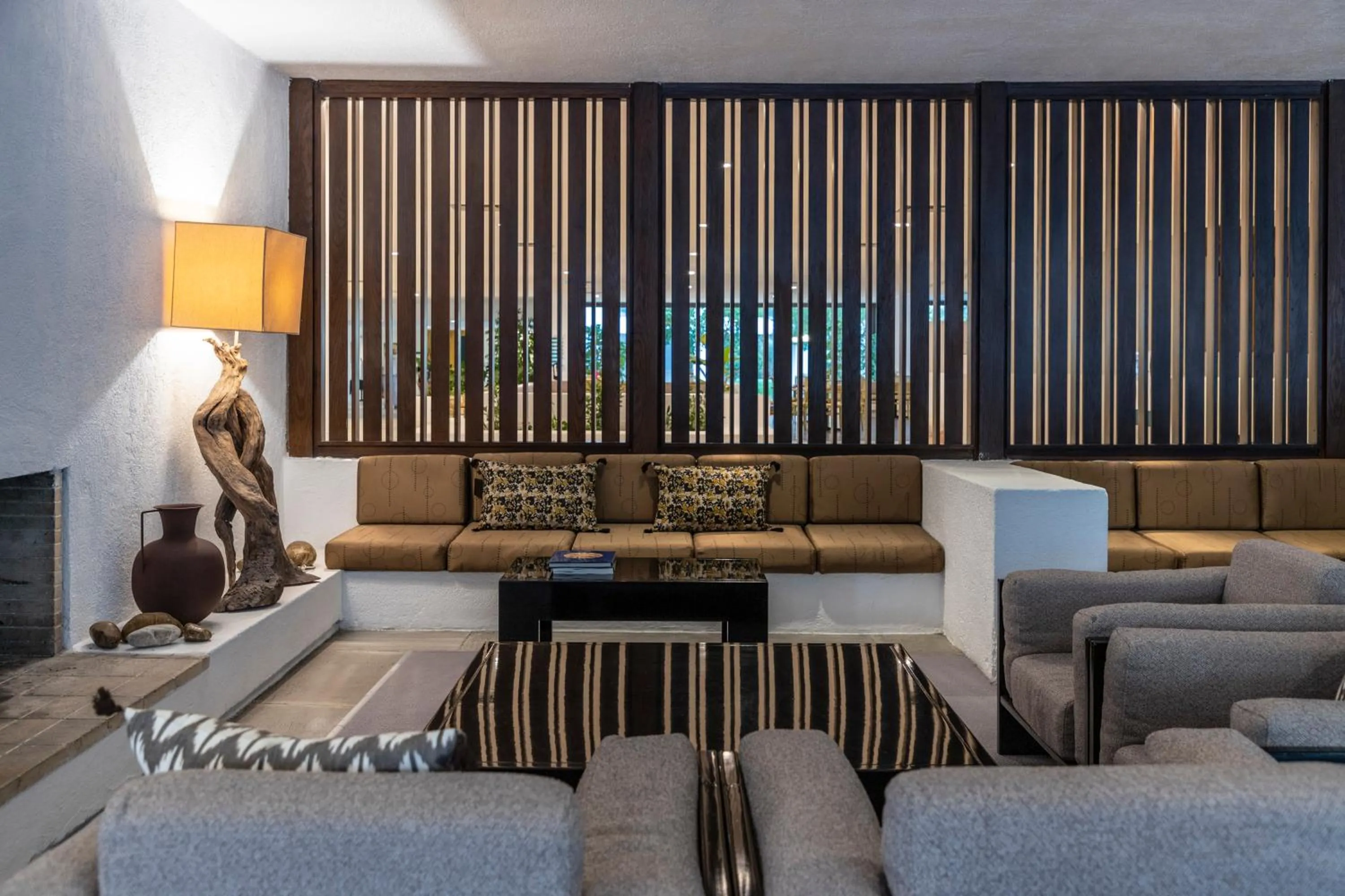 Lobby or reception in Amalia Hotel Olympia