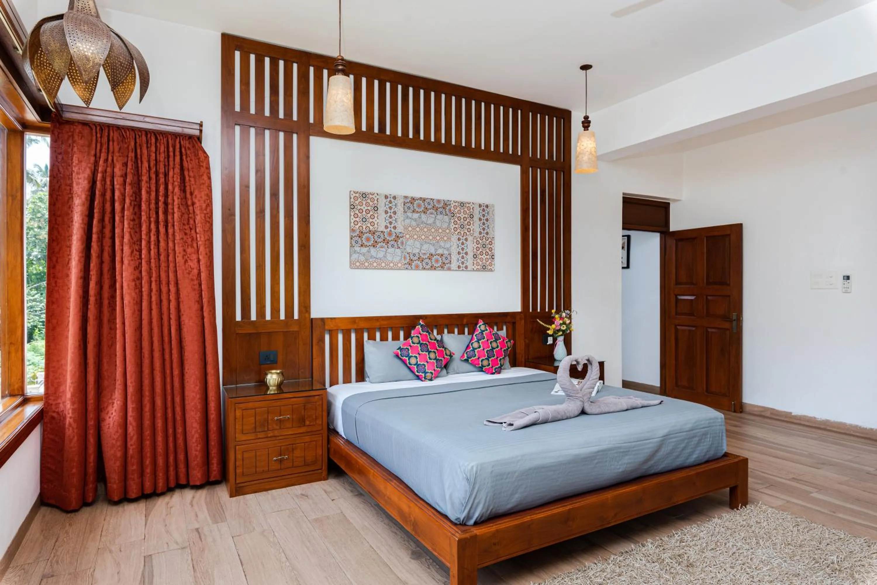 Bed in Villa Calangute Phase 11