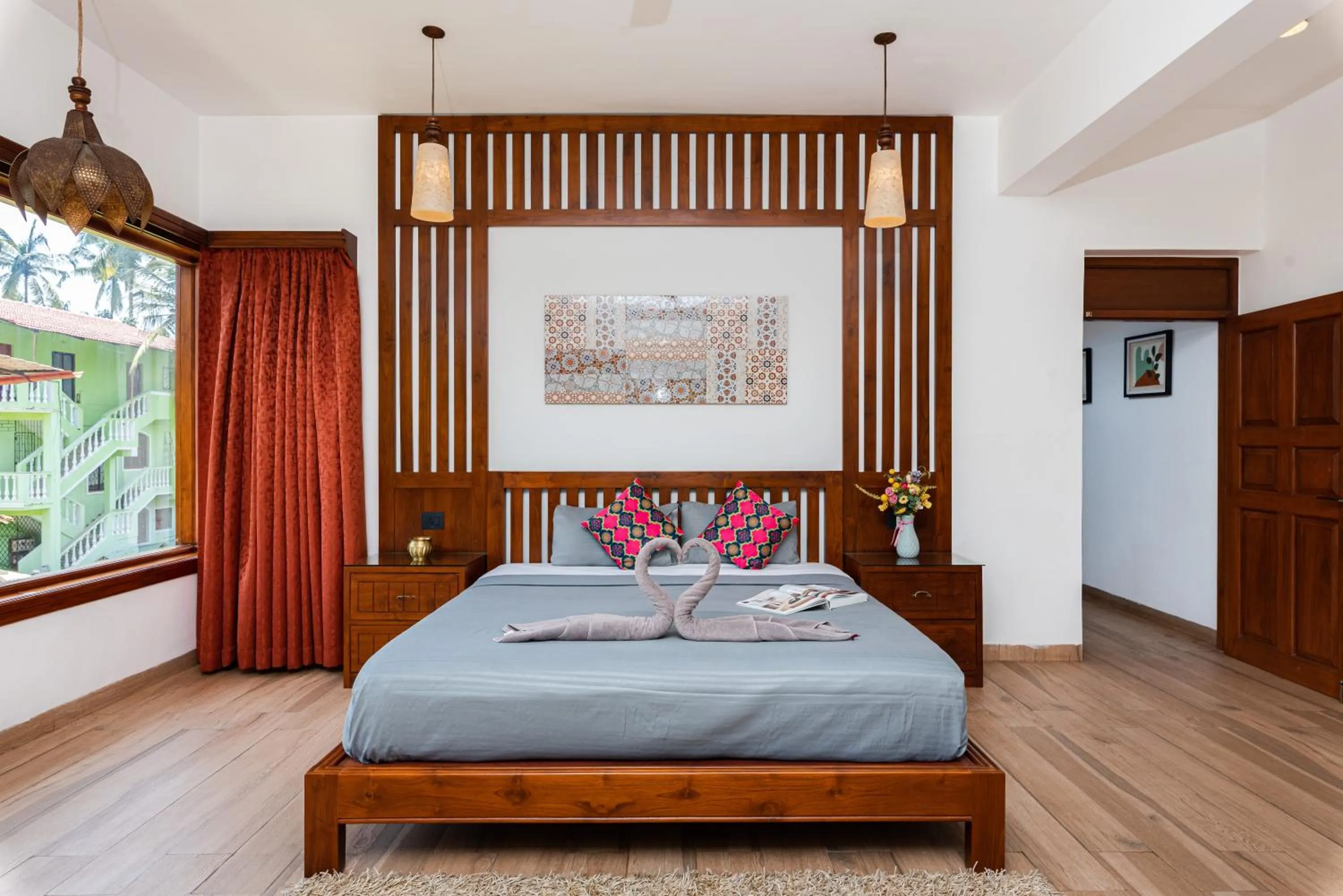 Bed in Villa Calangute Phase 11