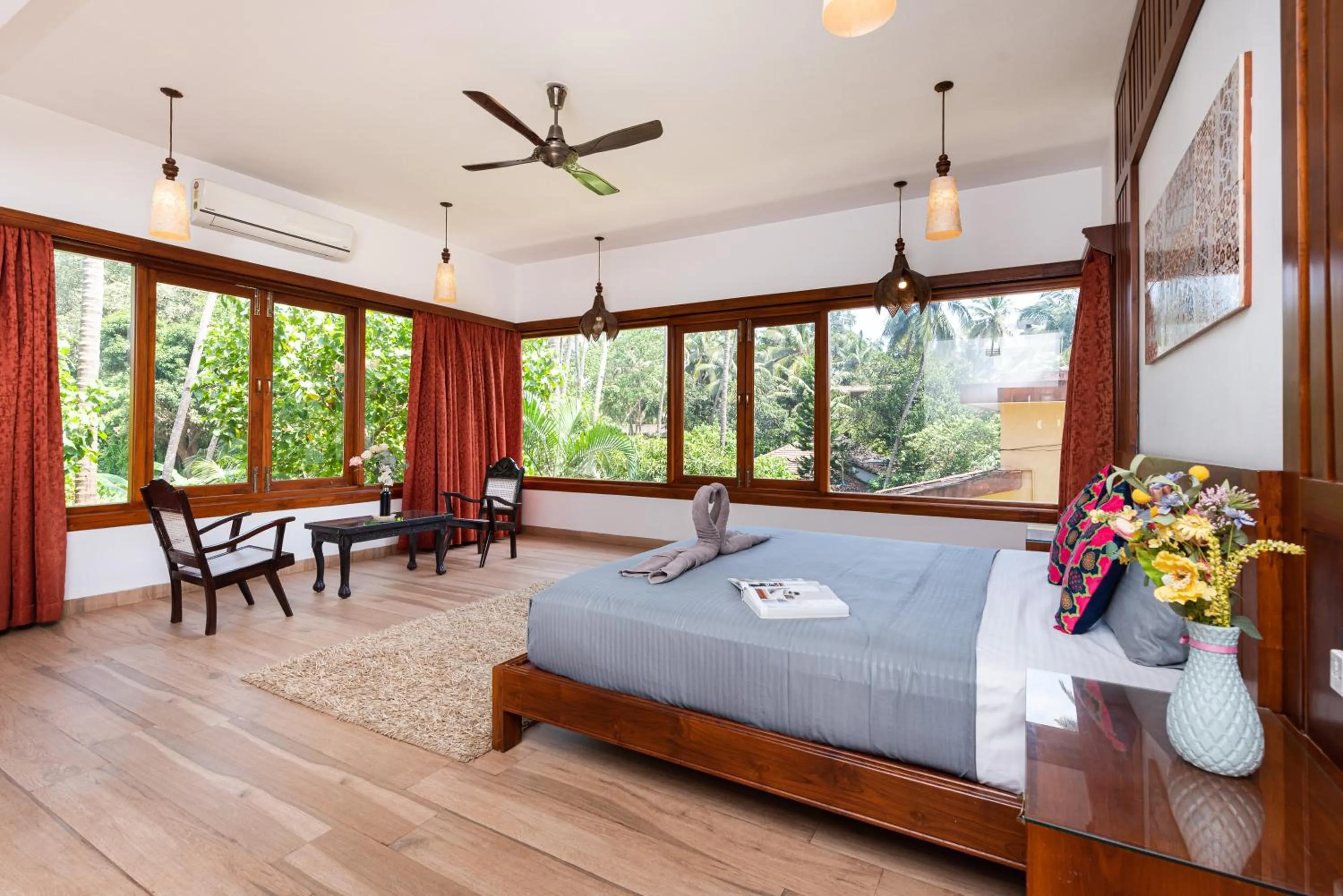 Bed in Villa Calangute Phase 11