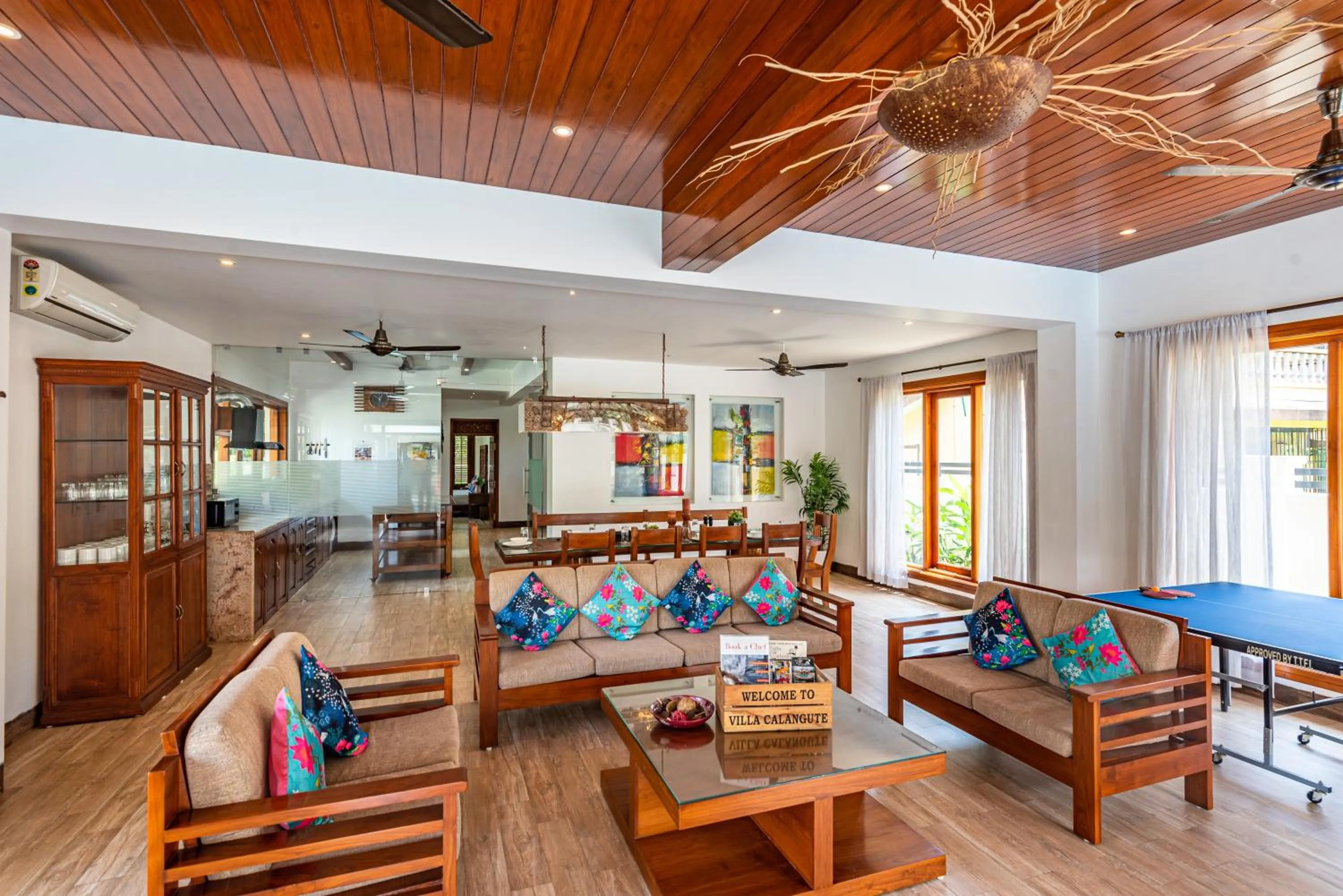 Living room in Villa Calangute Phase 11