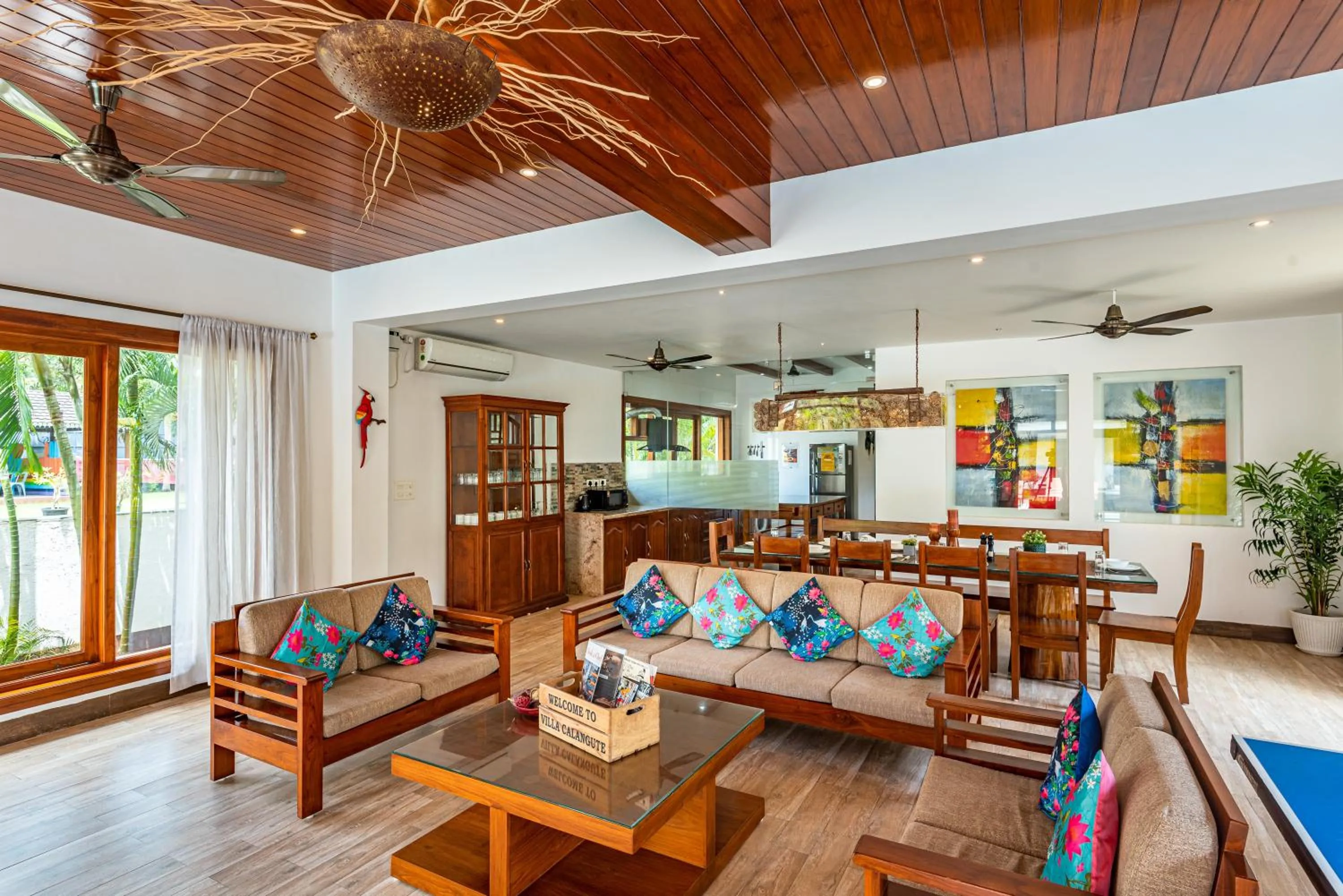 Living room in Villa Calangute Phase 11
