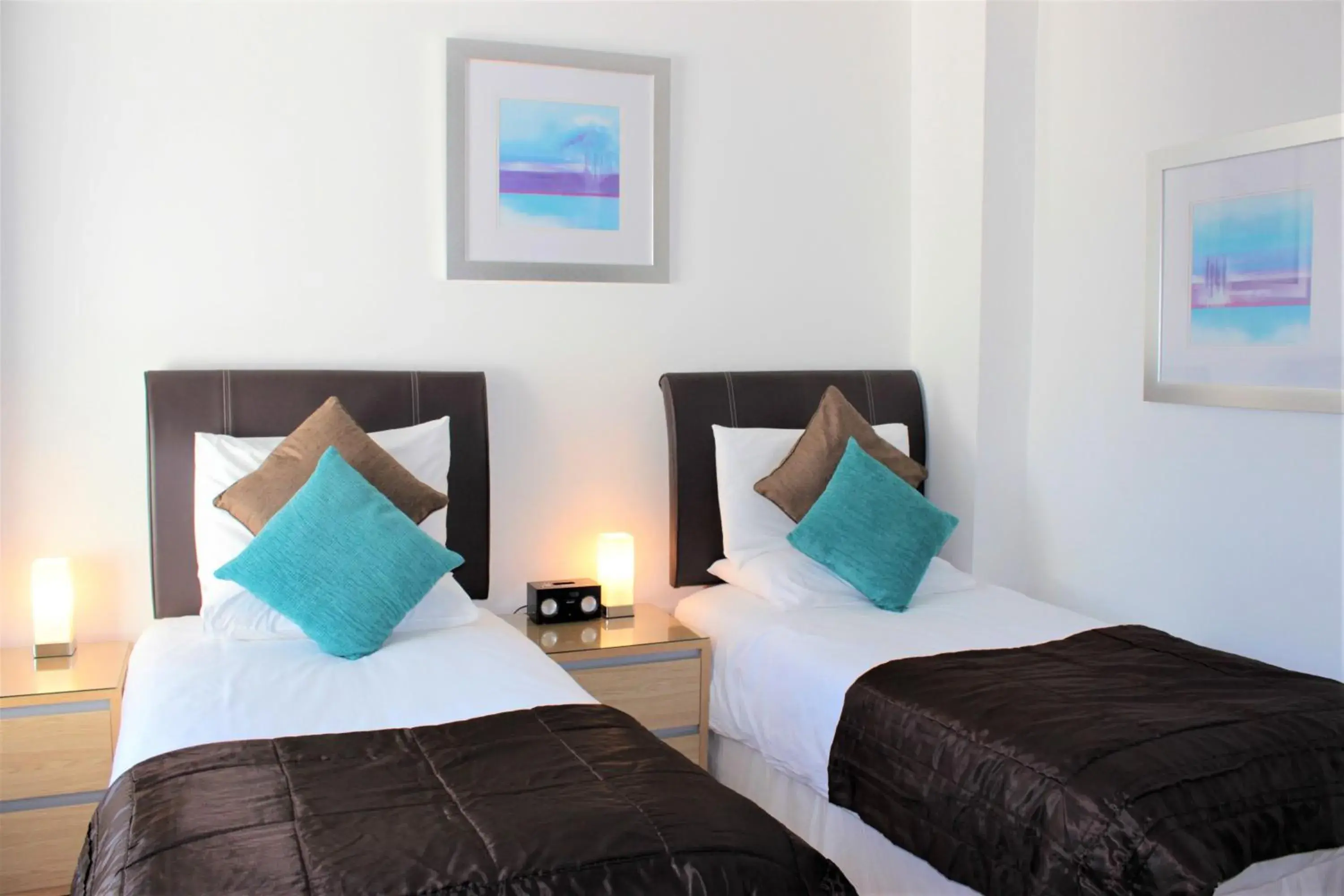 Twin Room in The P&M Paignton RESIDENCE Twin Room in The P&M Paignton RESIDENCE