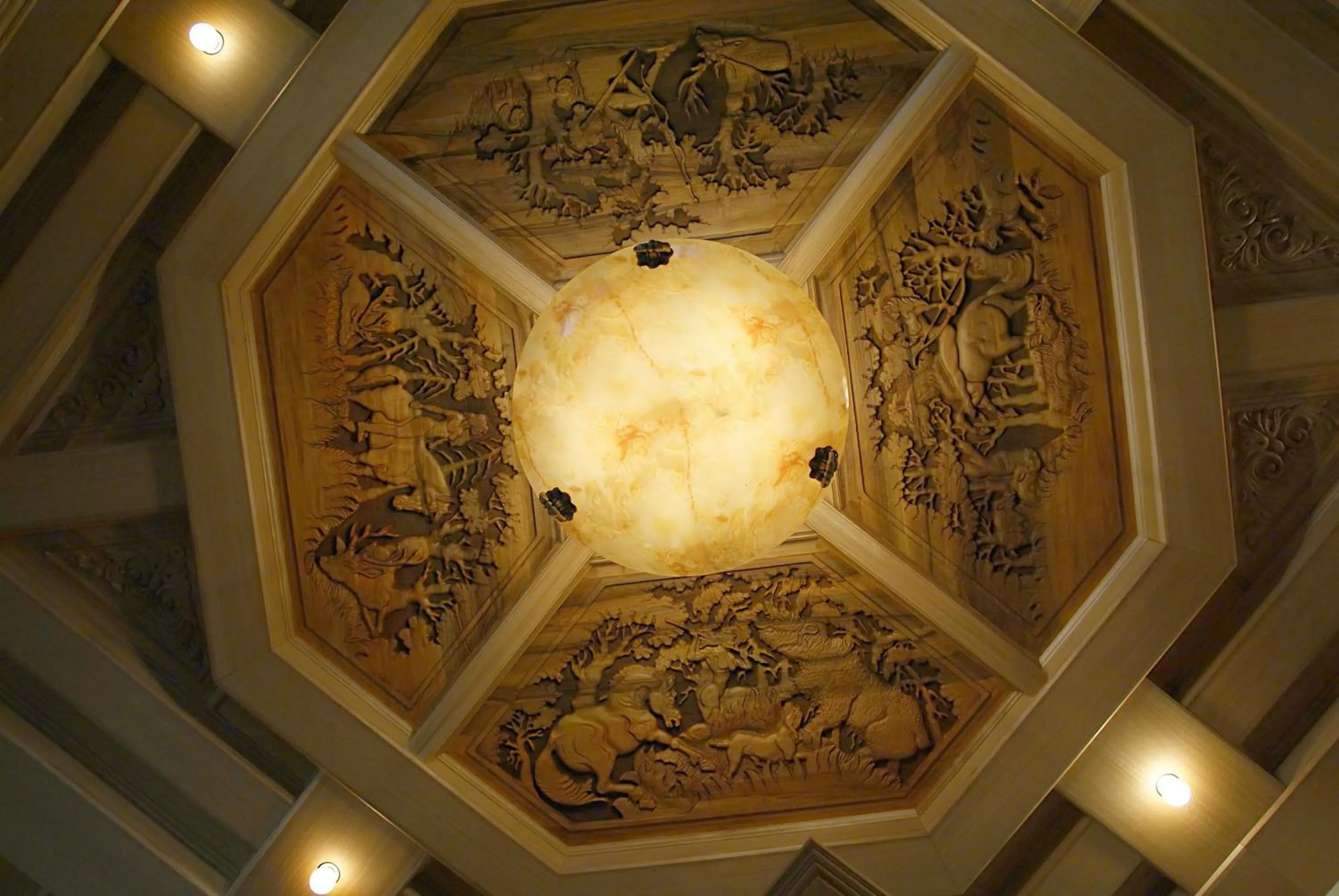 Decorative detail in Hotel Diana